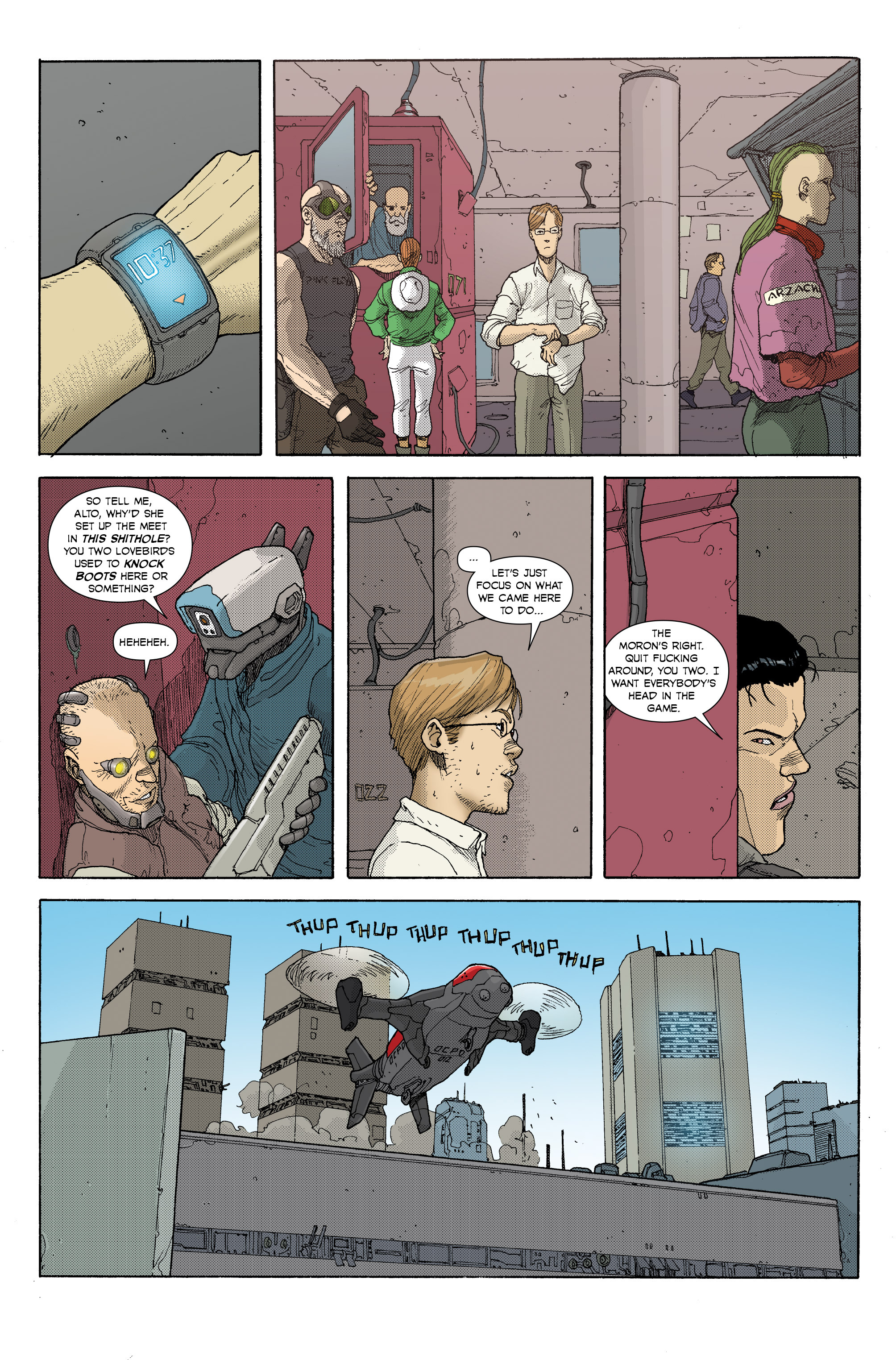 Read online Man Plus comic -  Issue #3 - 10