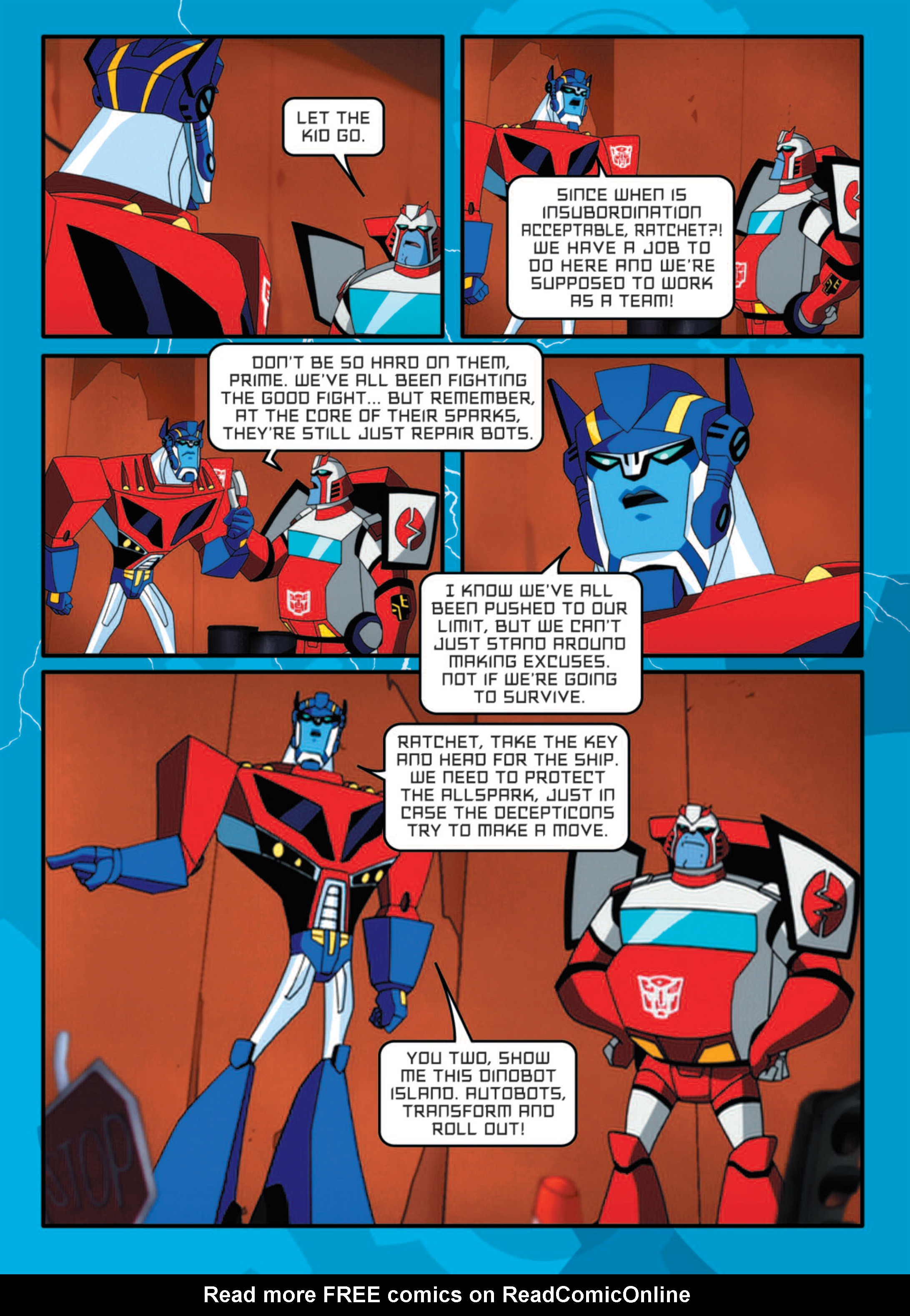 Read online Transformers Animated comic -  Issue #7 - 34