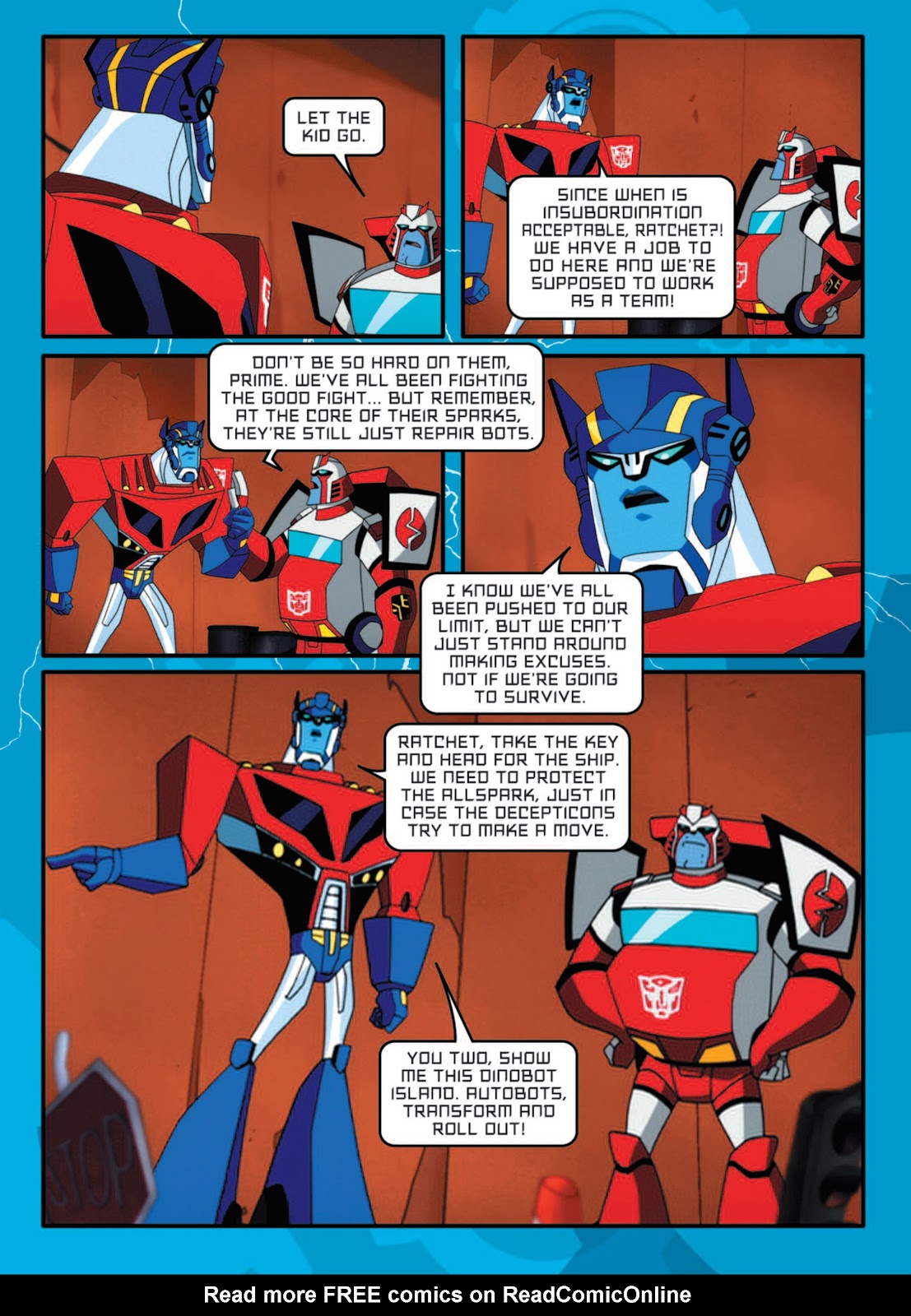 Transformers Animated issue 7 - Page 34