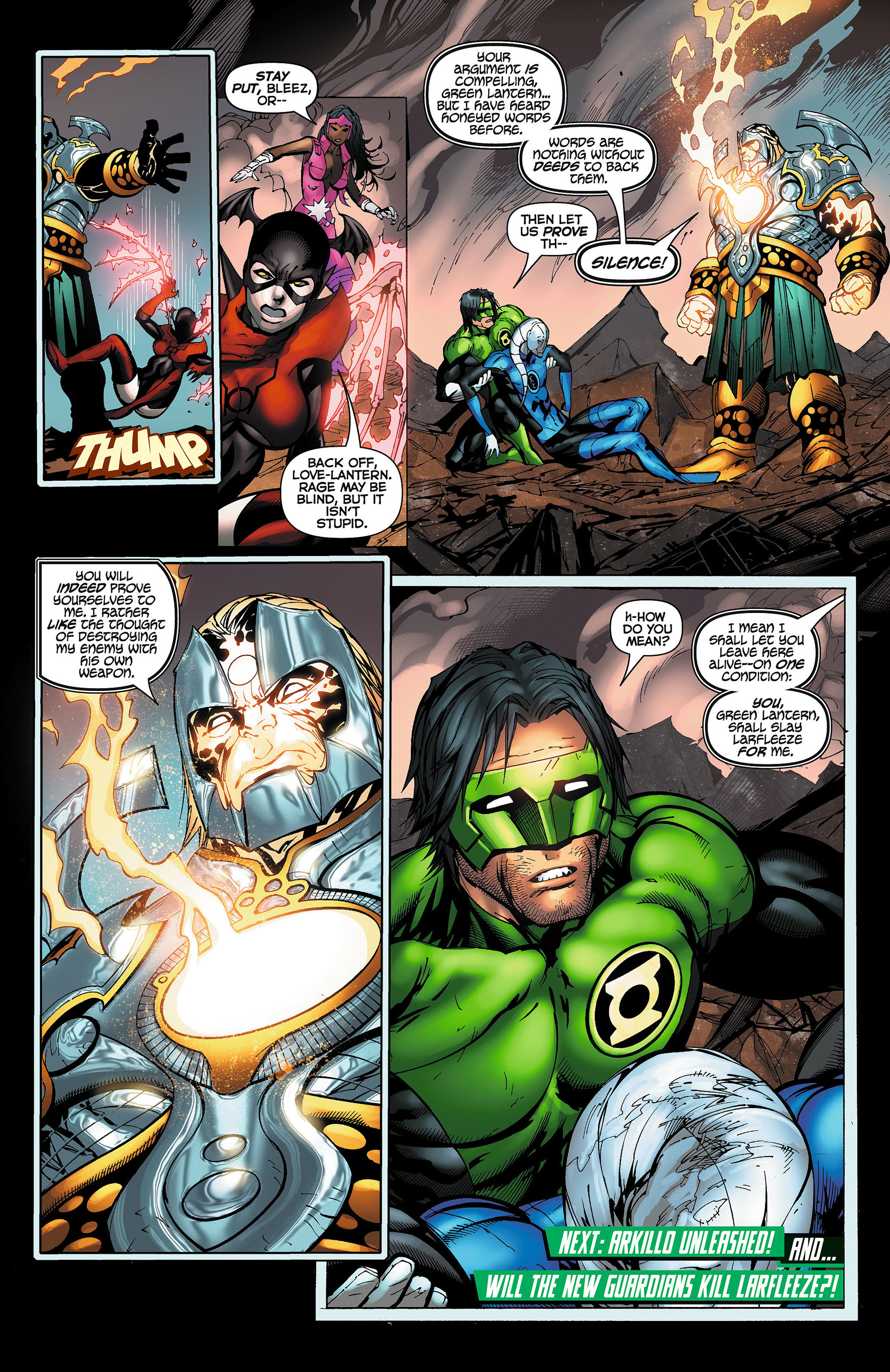 Read online Green Lantern: New Guardians comic -  Issue #7 - 21