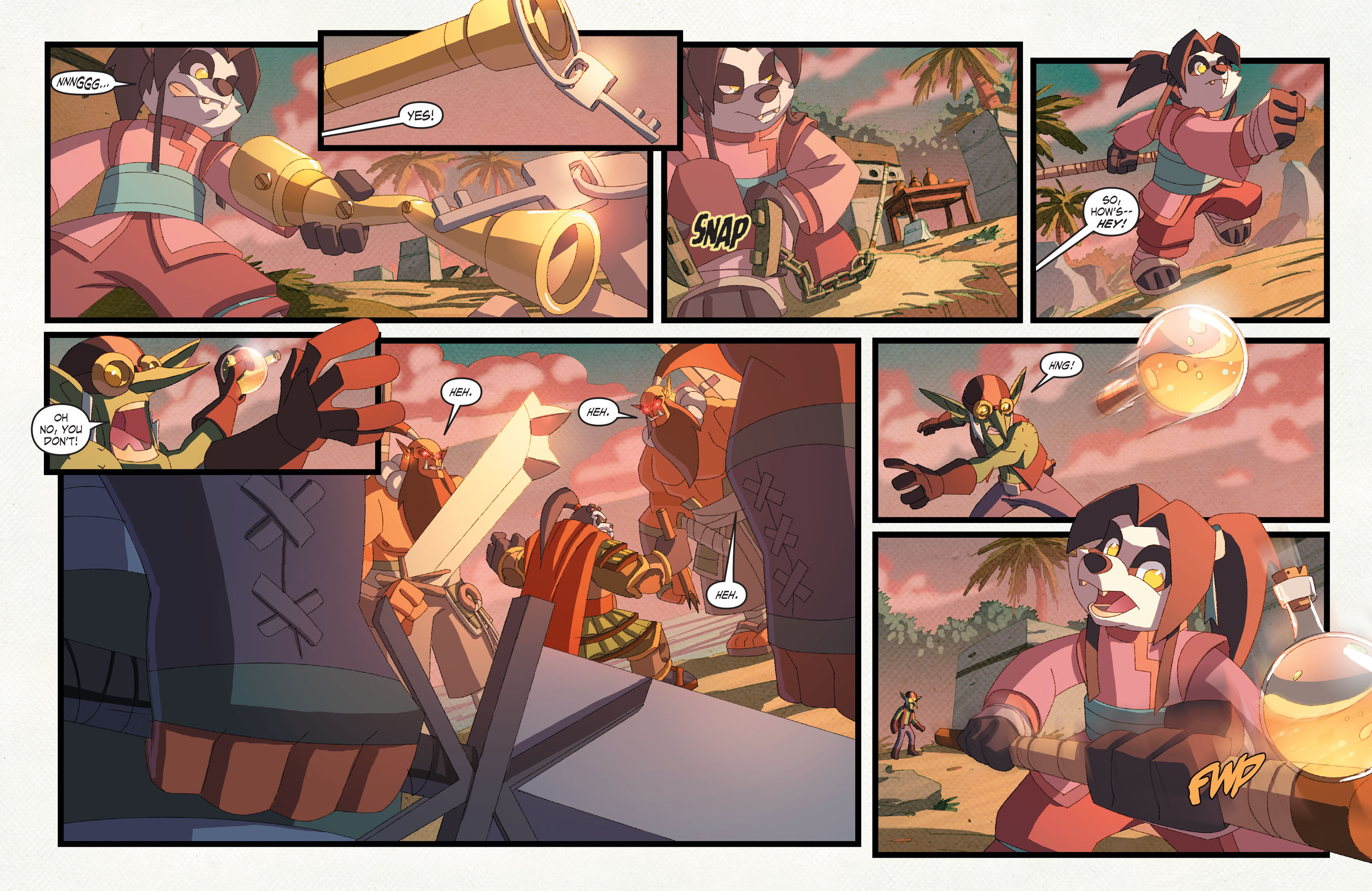 Read online World of Warcraft: Pearl of Pandaria comic -  Issue # Full - 99