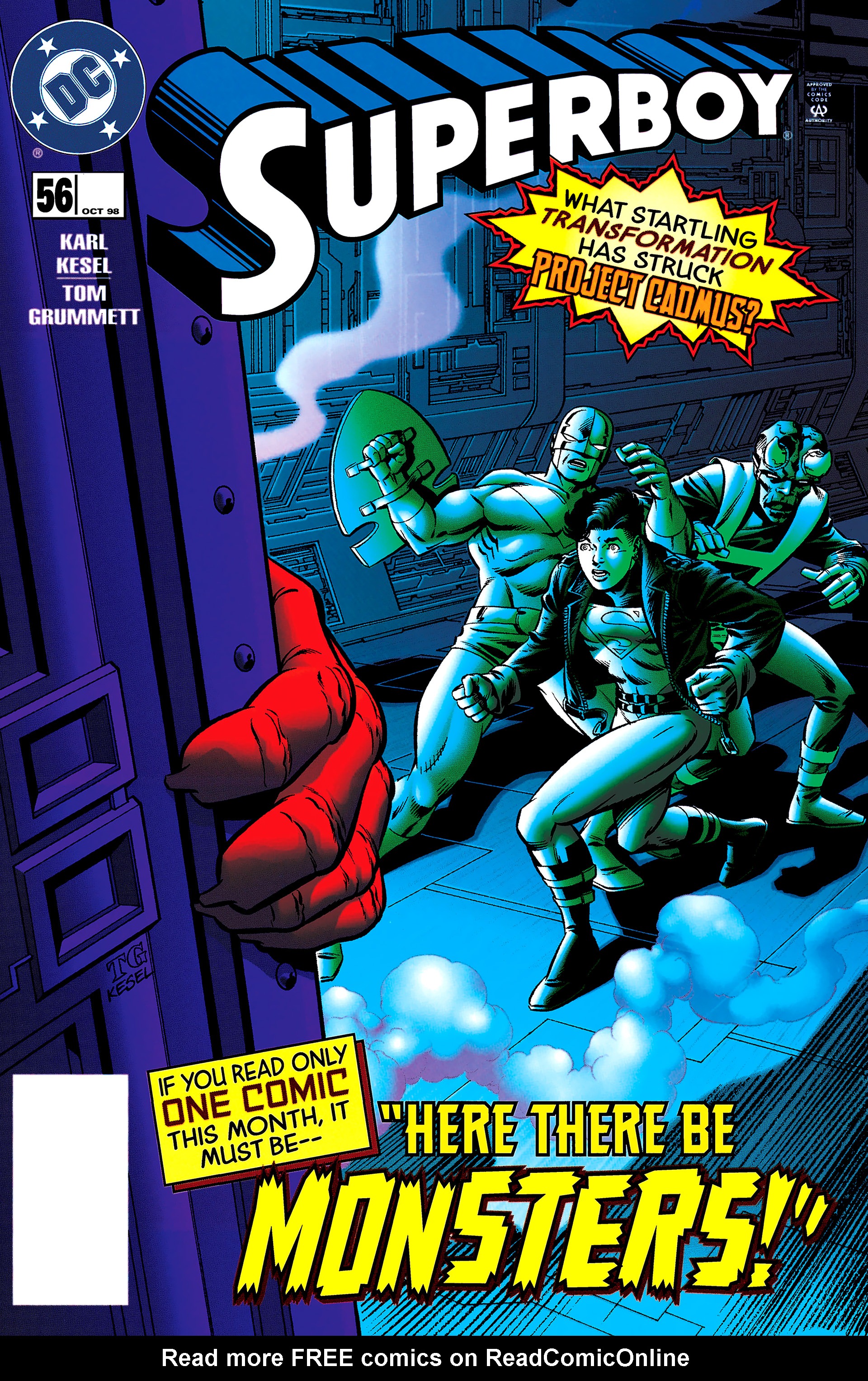 Read online Superboy (1994) comic -  Issue #56 - 1