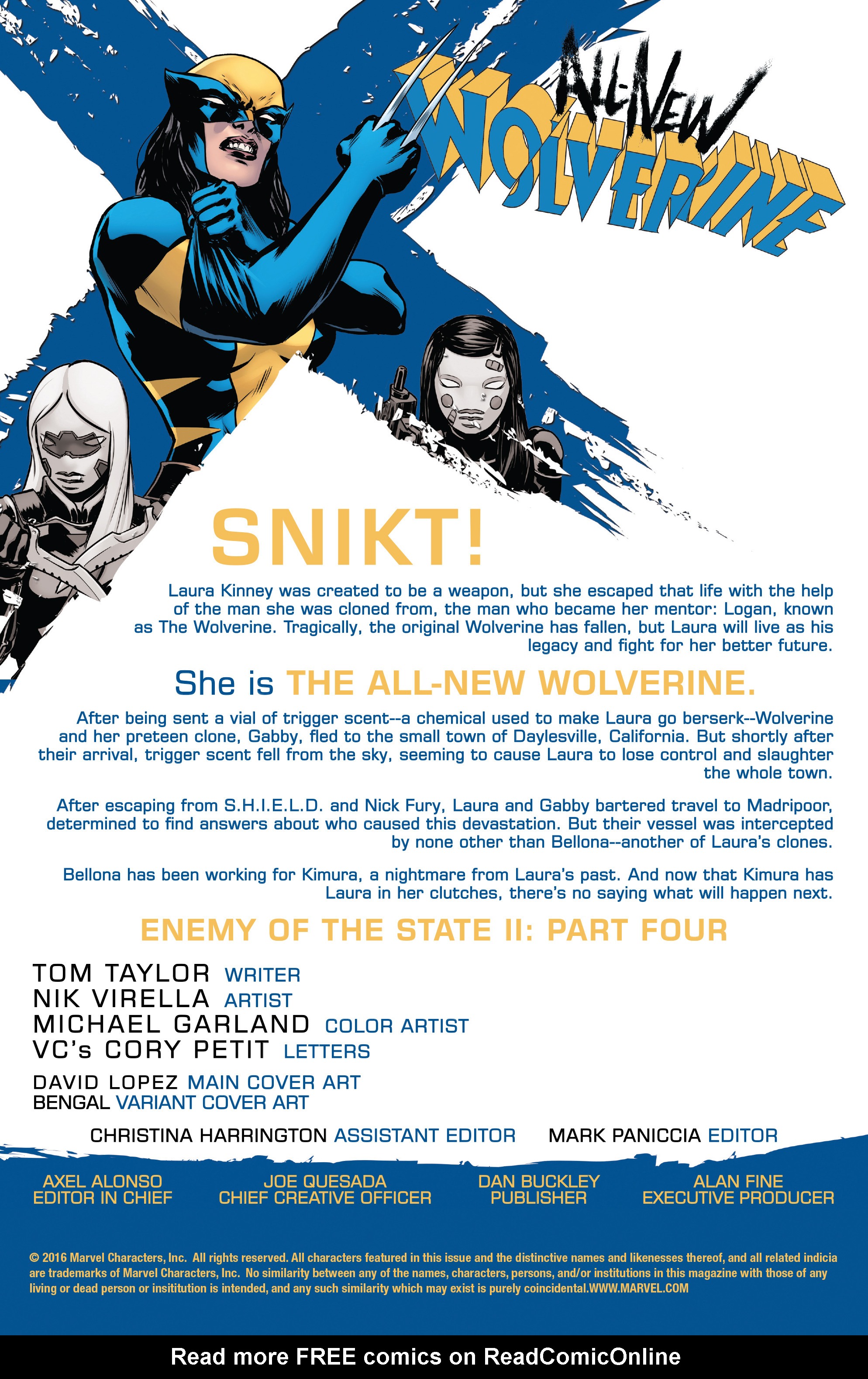 Read online All-New Wolverine (2016) comic -  Issue #16 - 2