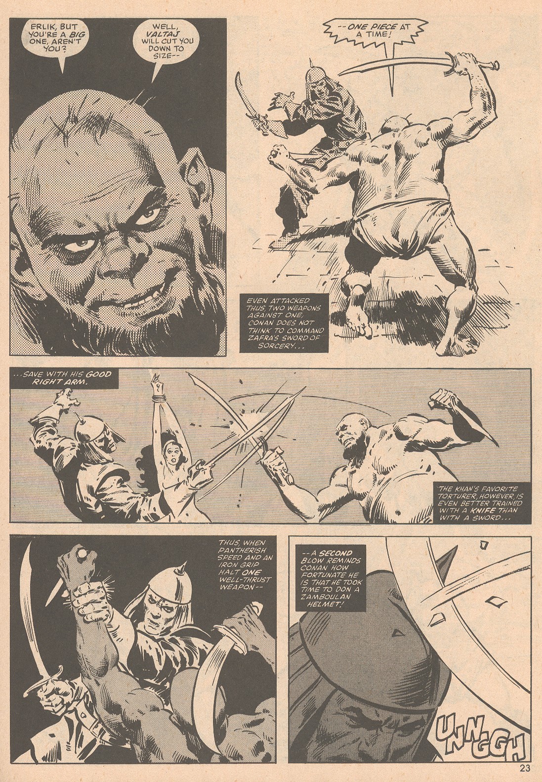 Read online The Savage Sword Of Conan comic -  Issue #58 - 24