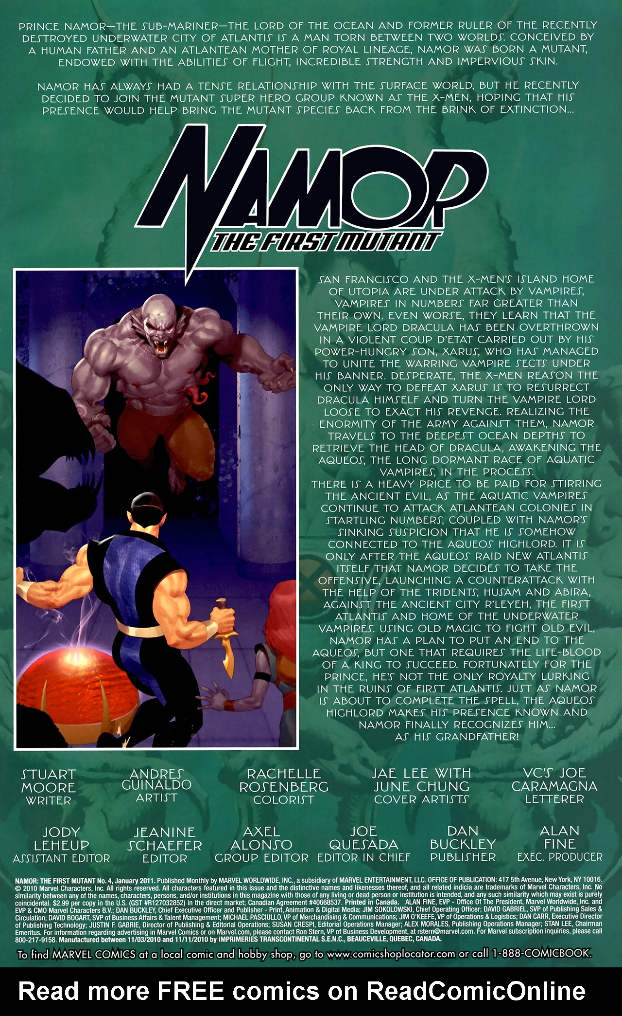 Read online Namor: The First Mutant comic -  Issue #4 - 2