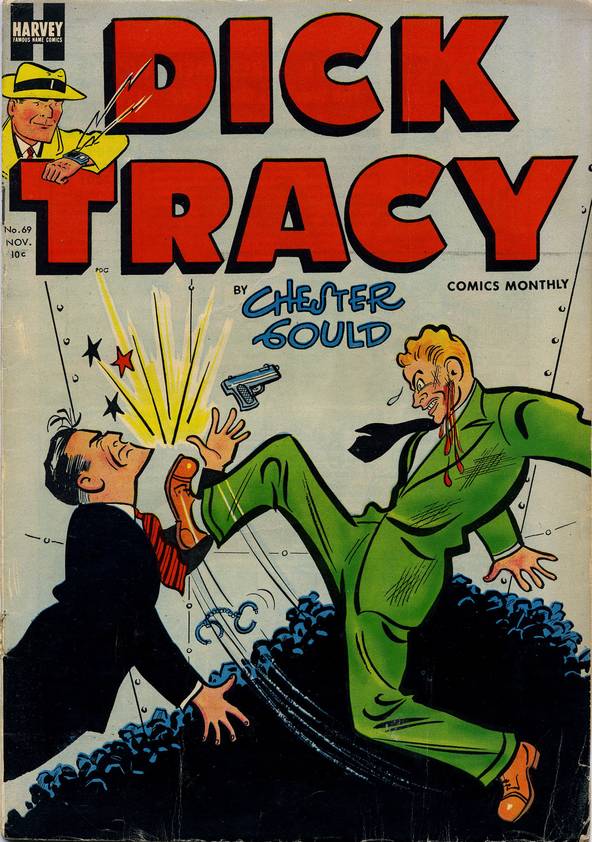 Read online Dick Tracy comic -  Issue #69 - 1