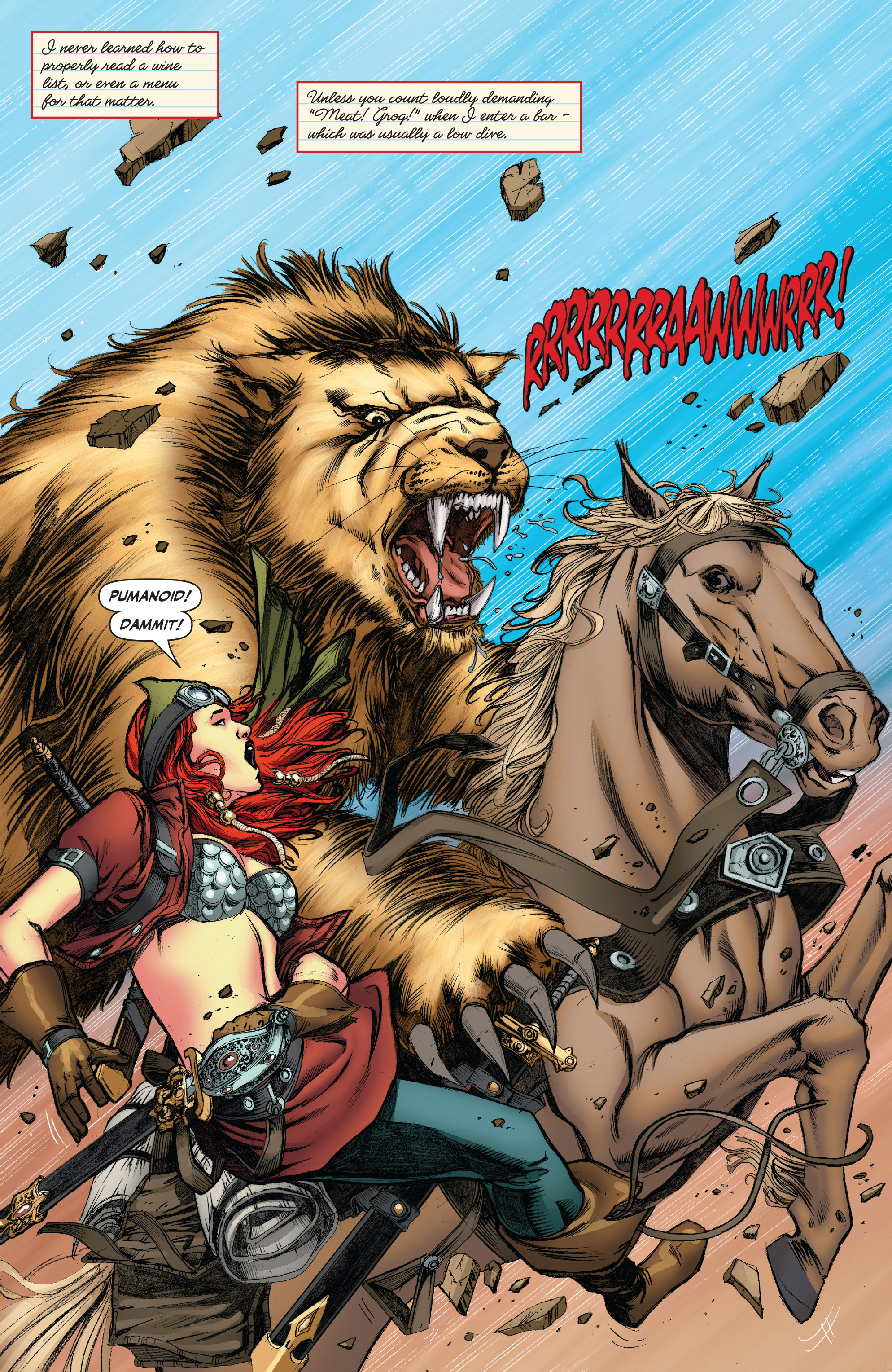 Read online Legenderry: A Steampunk Adventure comic -  Issue #6 - 4