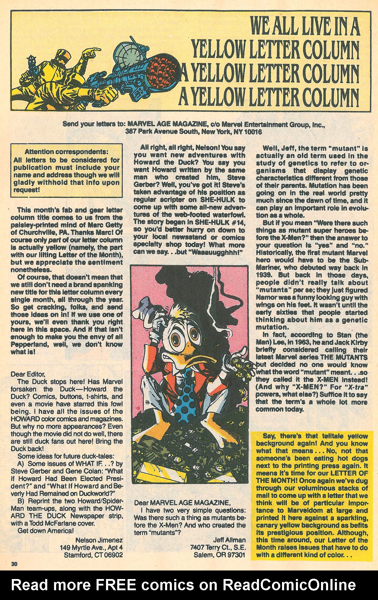 Read online Marvel Age comic -  Issue #89 - 31