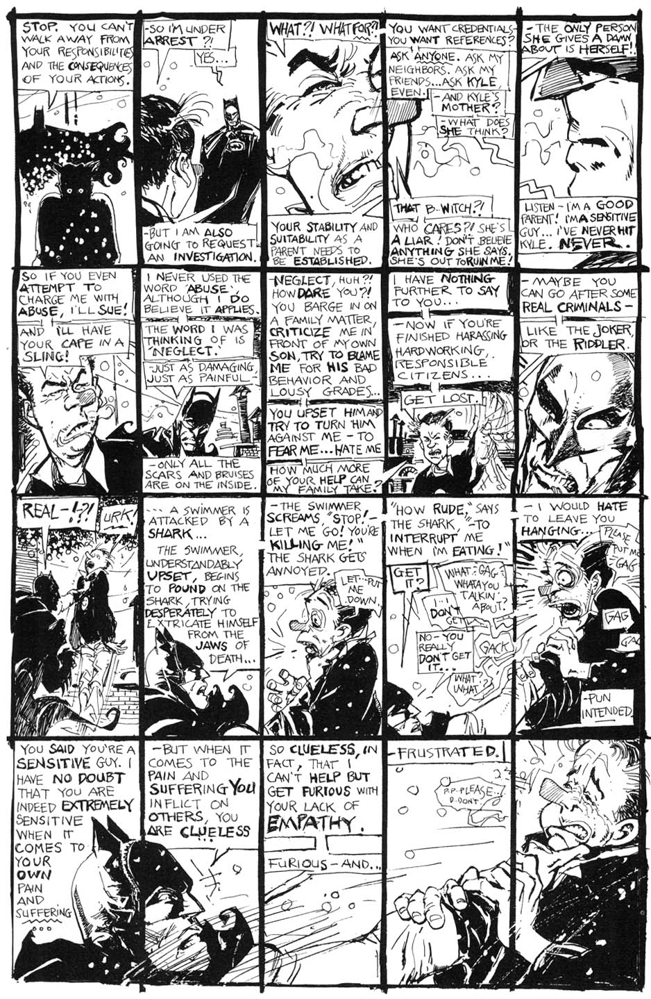Read online Batman Black and White comic -  Issue #3 - 38