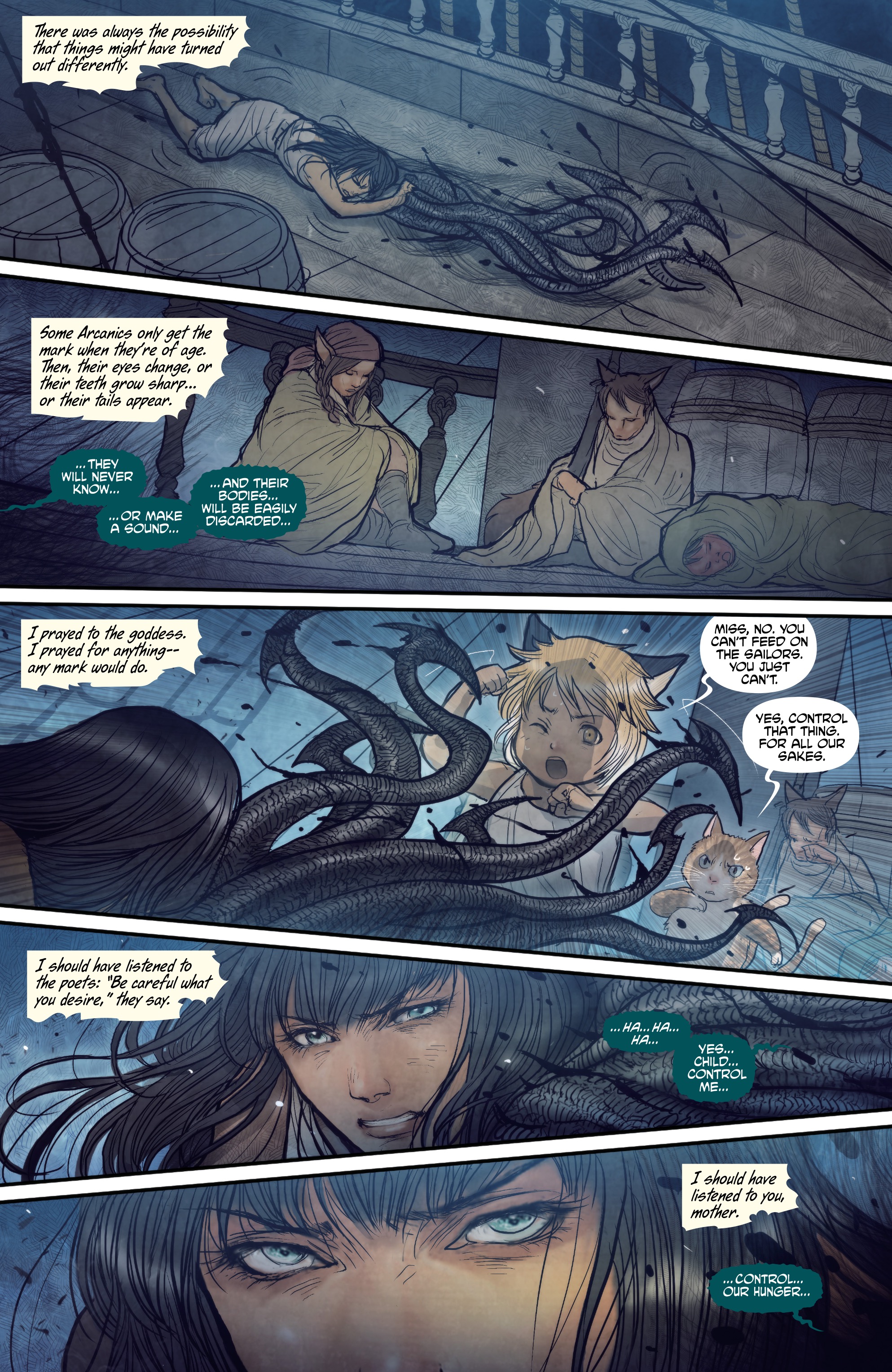 Read online Monstress comic -  Issue #8 - 18