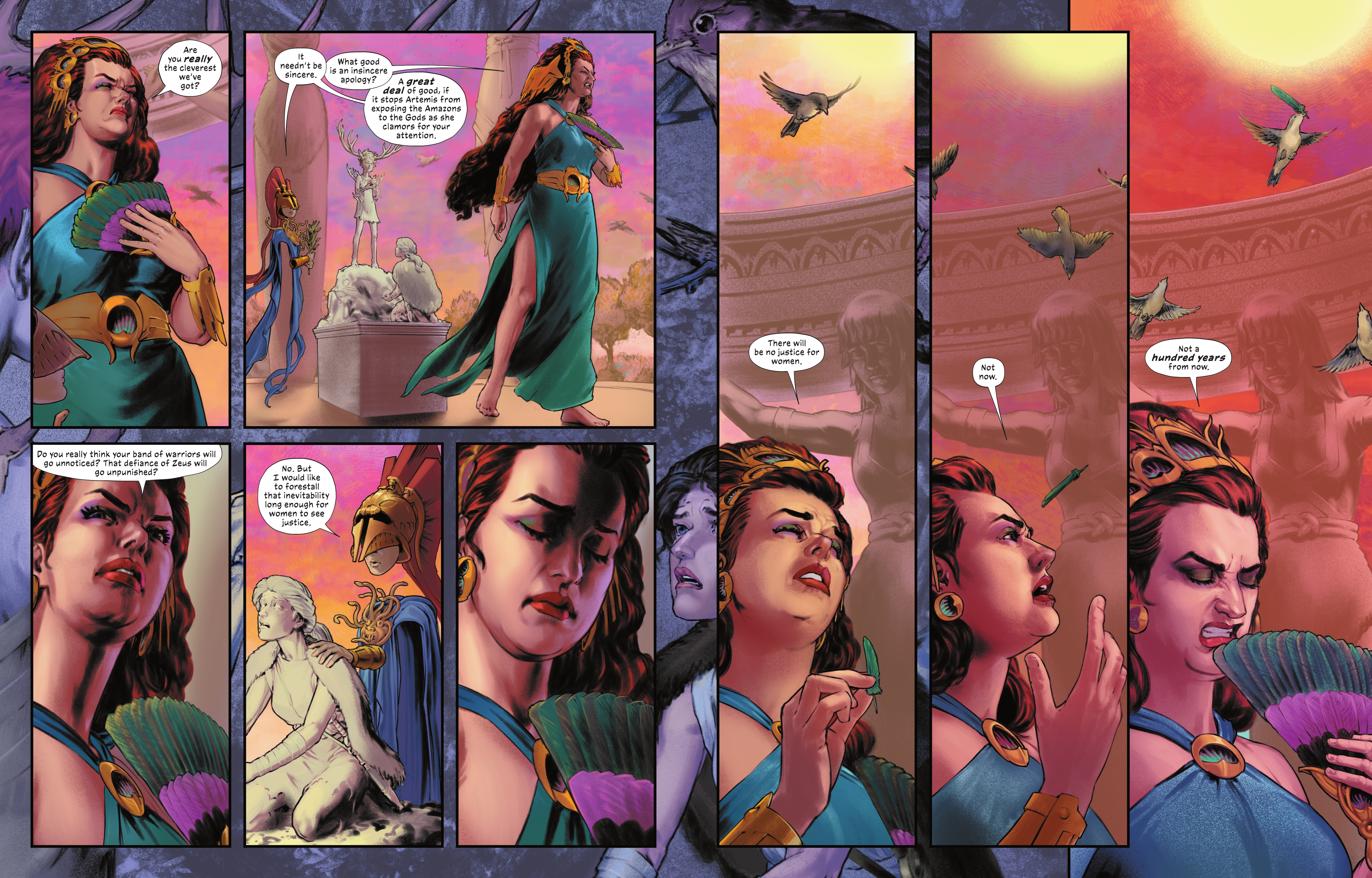 Read online Wonder Woman Historia: The Amazons comic -  Issue #2 - 12