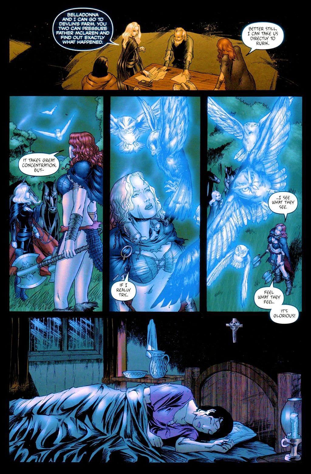 Read online Brian Pulido's Medieval Lady Death Belladonna comic -  Issue #1 - 14