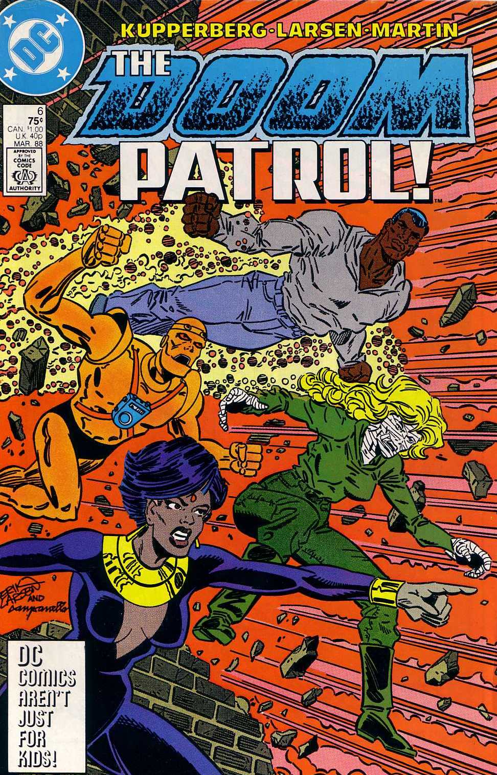 Read online Doom Patrol (1987) comic -  Issue #6 - 1