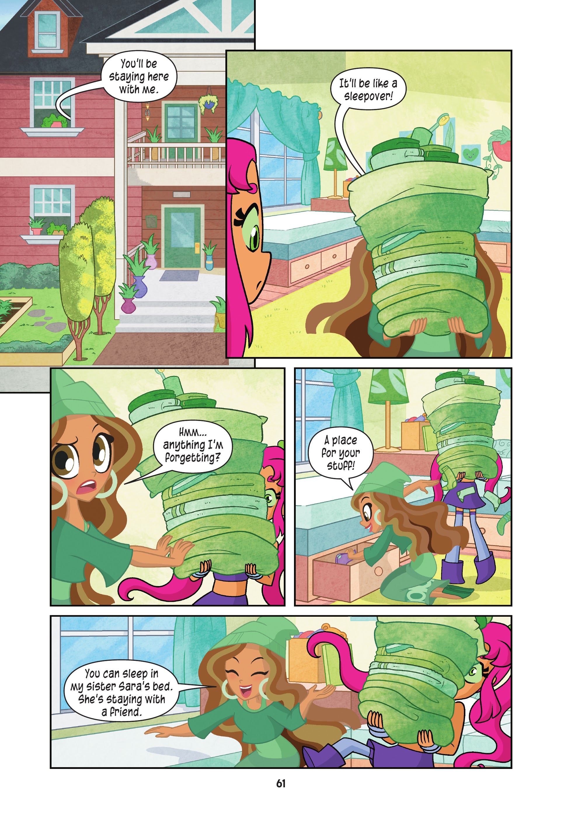 Read online Teen Titans Go!/DC Super Hero Girls: Exchange Students comic -  Issue # TPB (Part 1) - 60