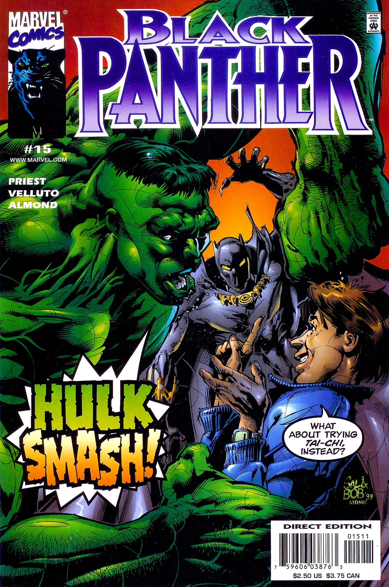 Read online Black Panther (1998) comic -  Issue #15 - 1