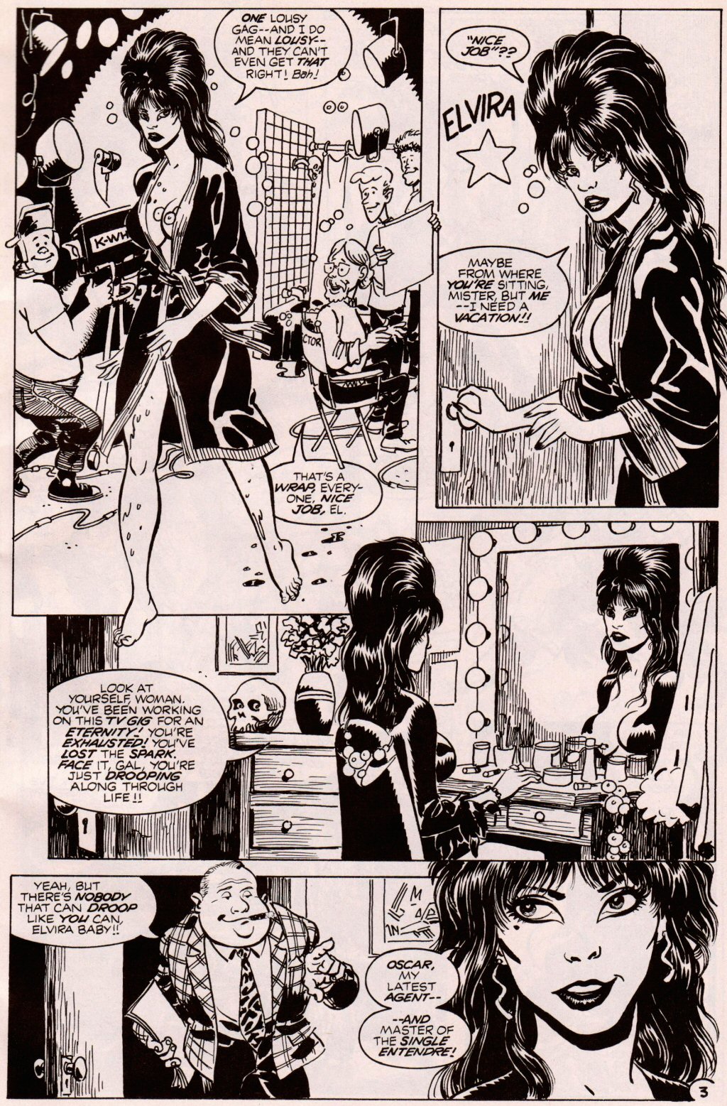 Read online Elvira, Mistress of the Dark comic -  Issue #6 - 5