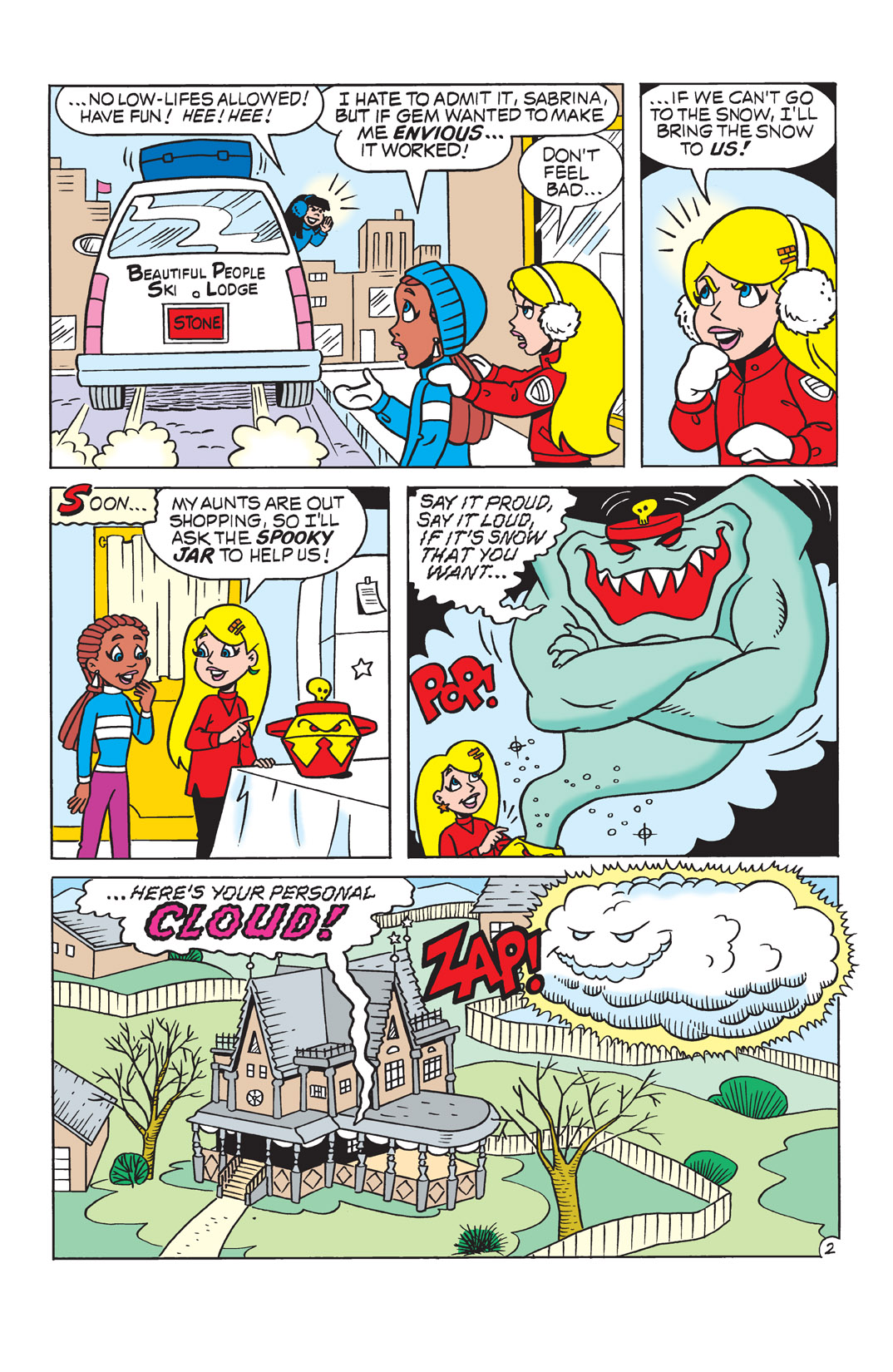Read online Sabrina the Teenage Witch (2000) comic -  Issue #14 - 21