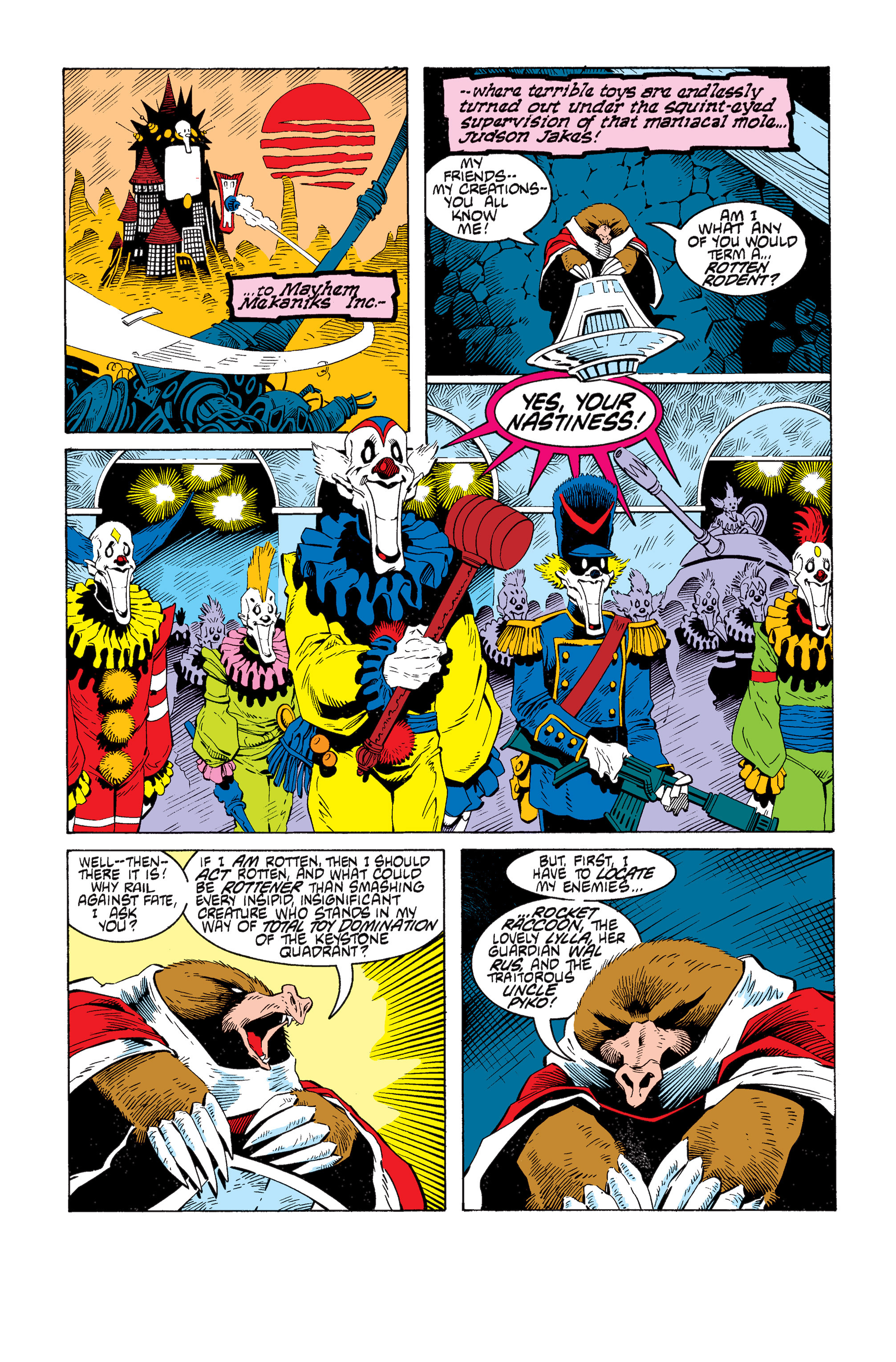 Read online Rocket Raccoon (1985) comic -  Issue #4 - 8