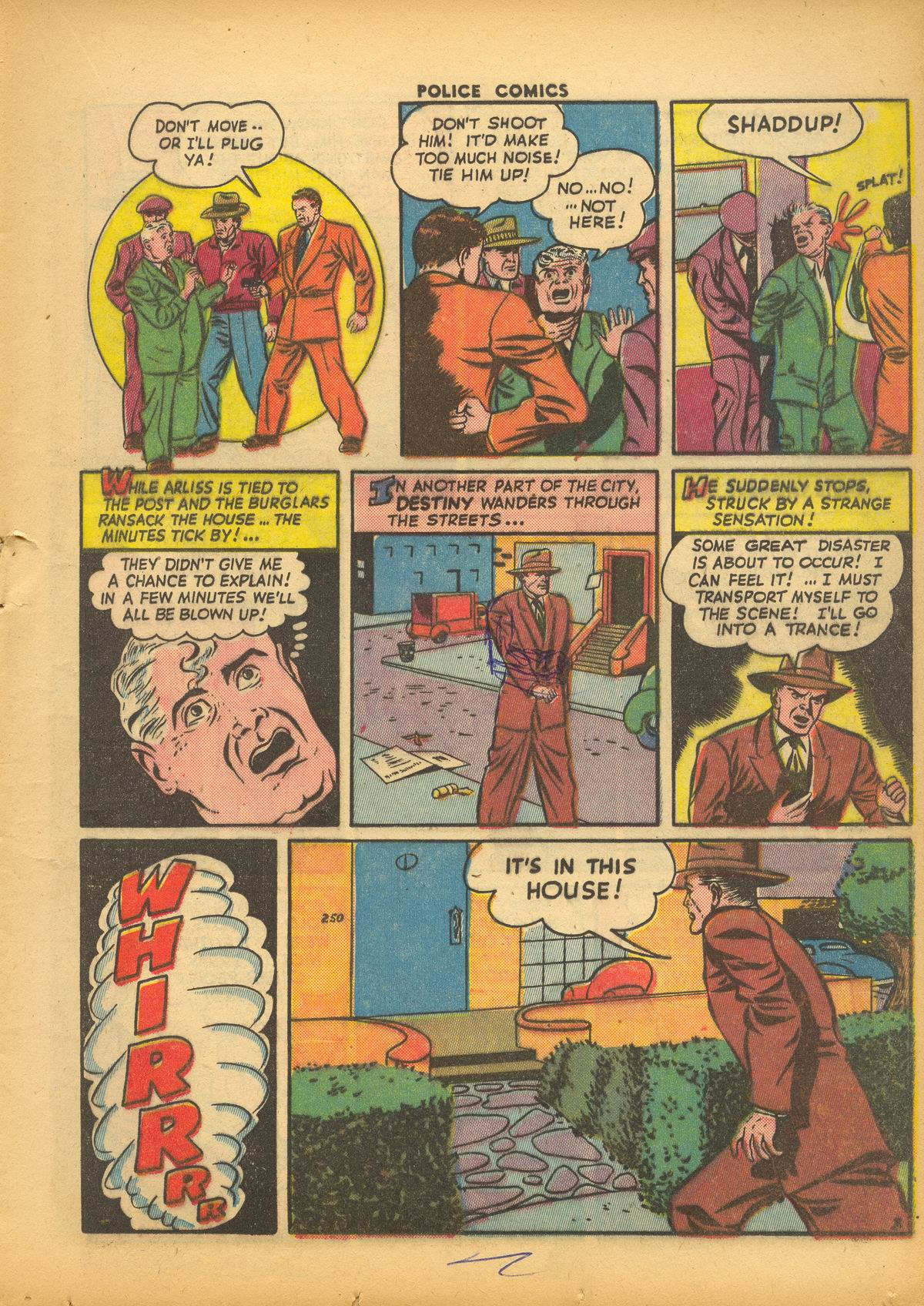 Read online Police Comics comic -  Issue #28 - 21