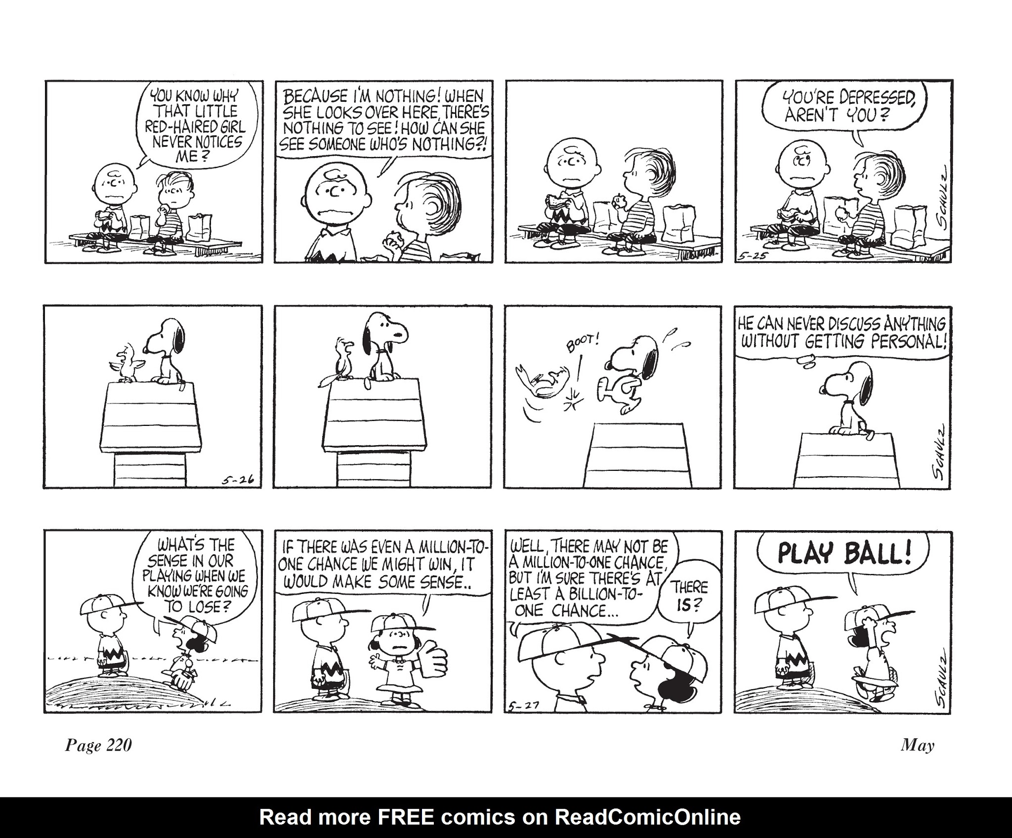 Read online The Complete Peanuts comic -  Issue # TPB 7 - 231