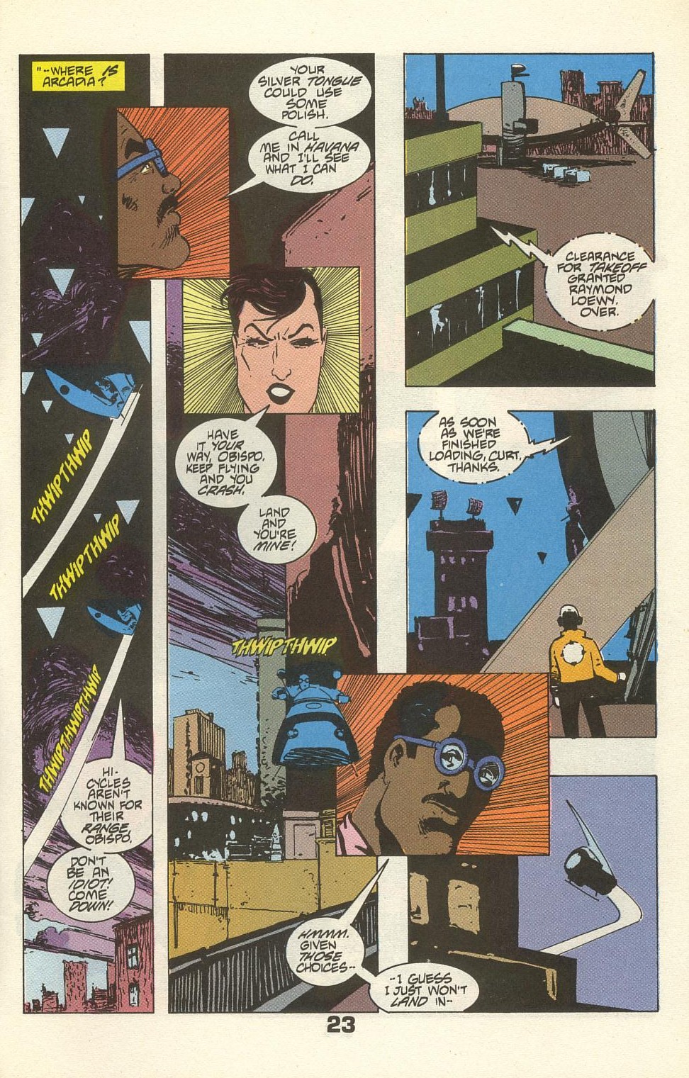 Read online American Flagg! comic -  Issue #34 - 29