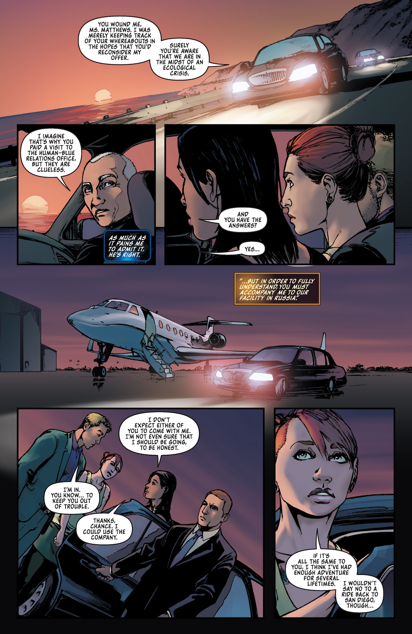 Read online Michael Turner's Fathom (2013) comic -  Issue #5 - 12