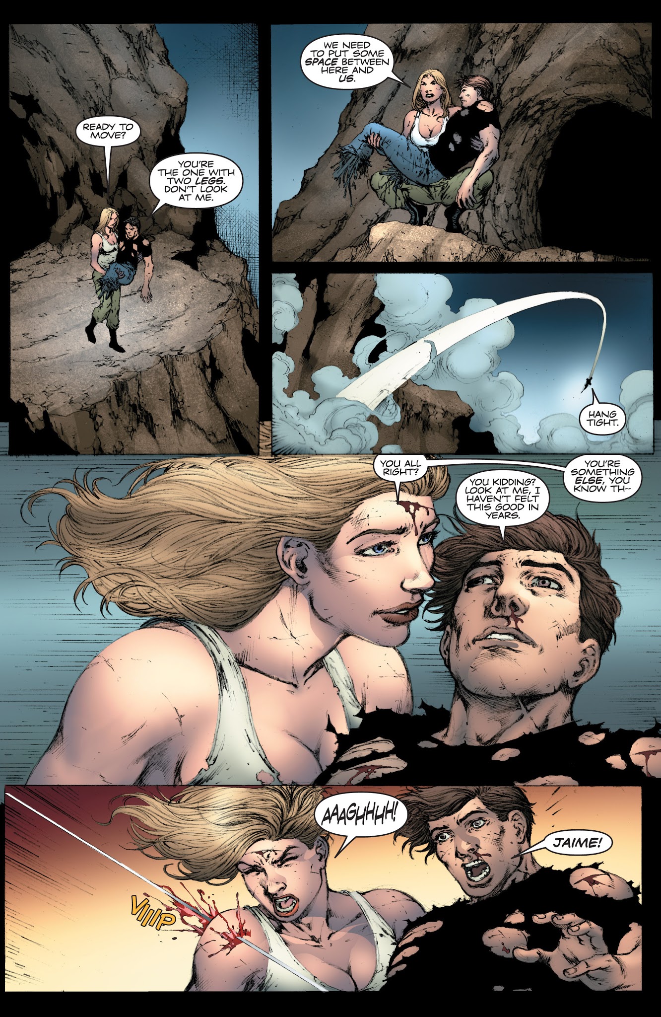 Read online The Bionic Man vs. The Bionic Woman comic -  Issue # TPB - 78
