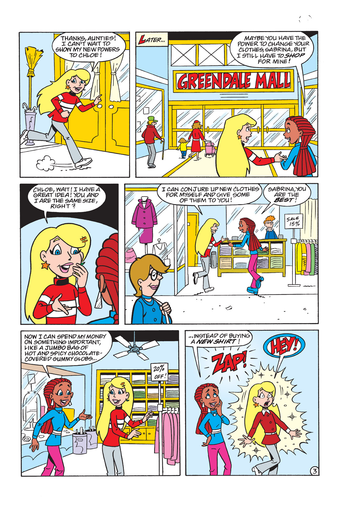 Read online Sabrina the Teenage Witch (2000) comic -  Issue #17 - 22