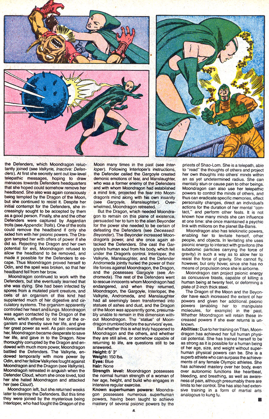 Read online The Official Handbook of the Marvel Universe Deluxe Edition comic -  Issue #9 - 8