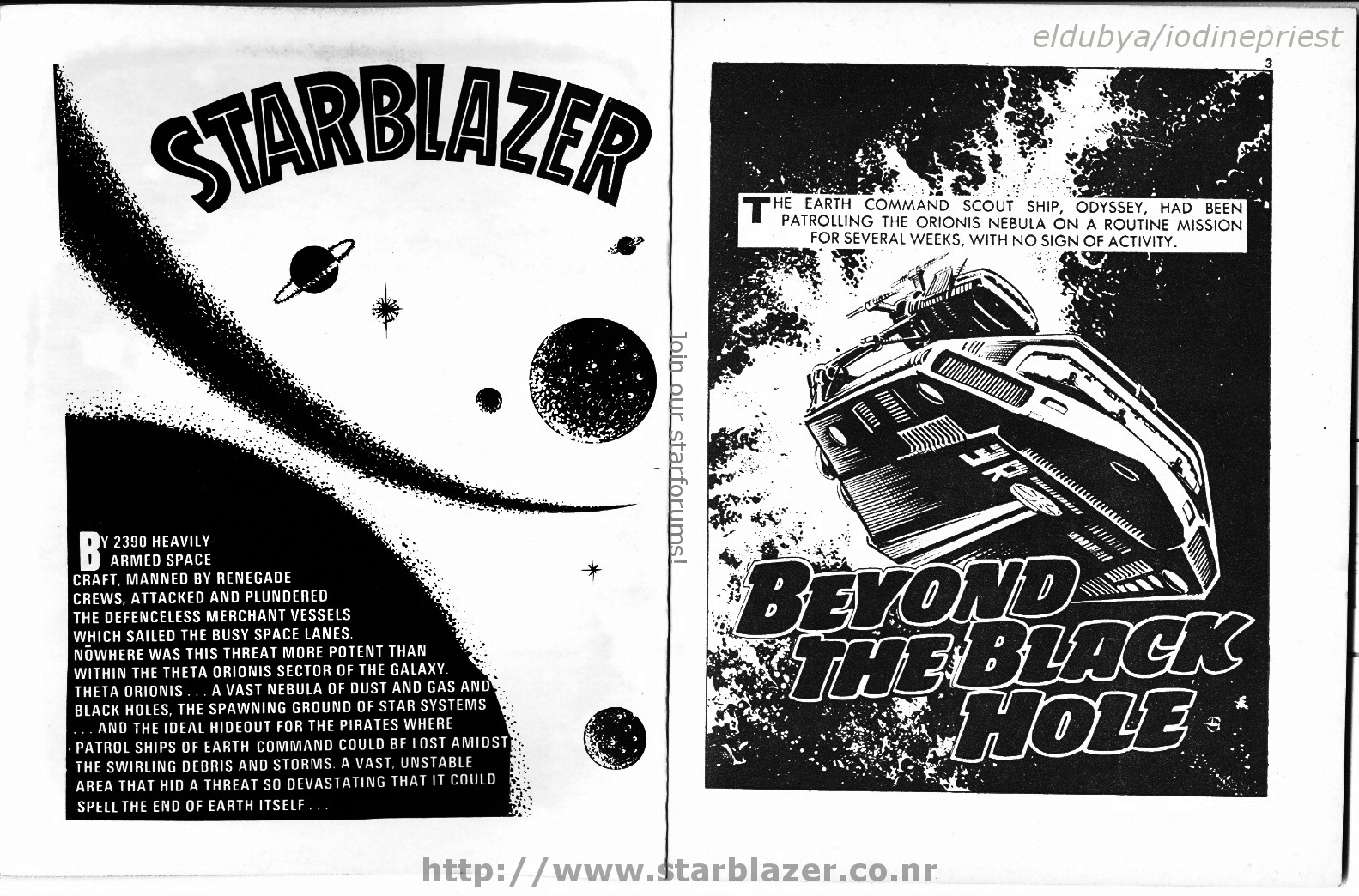 Read online Starblazer comic -  Issue #85 - 3