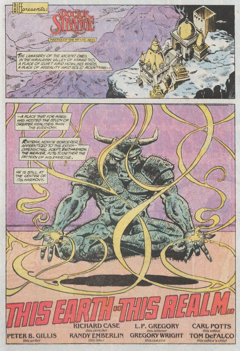 Read online Strange Tales (1987) comic -  Issue #11 - 13