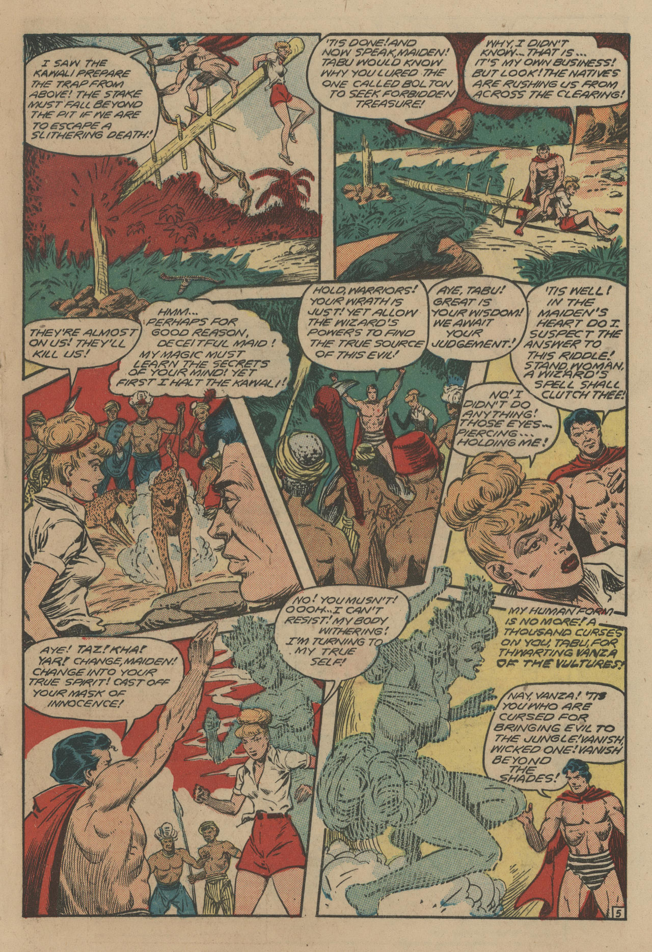 Read online Jungle Comics comic -  Issue #106 - 49
