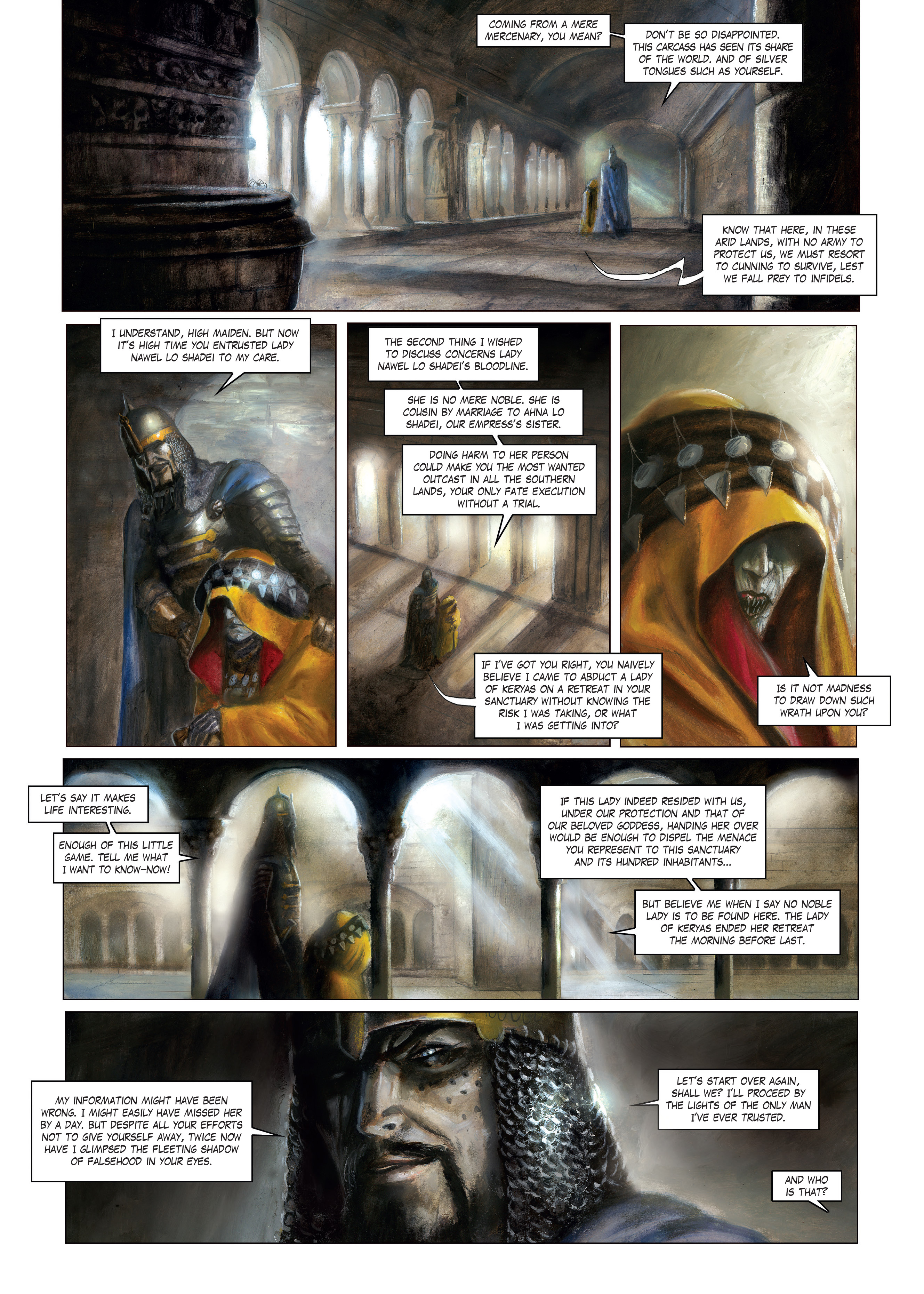 Read online The Cathedral of the Chasms comic -  Issue #1 - 5