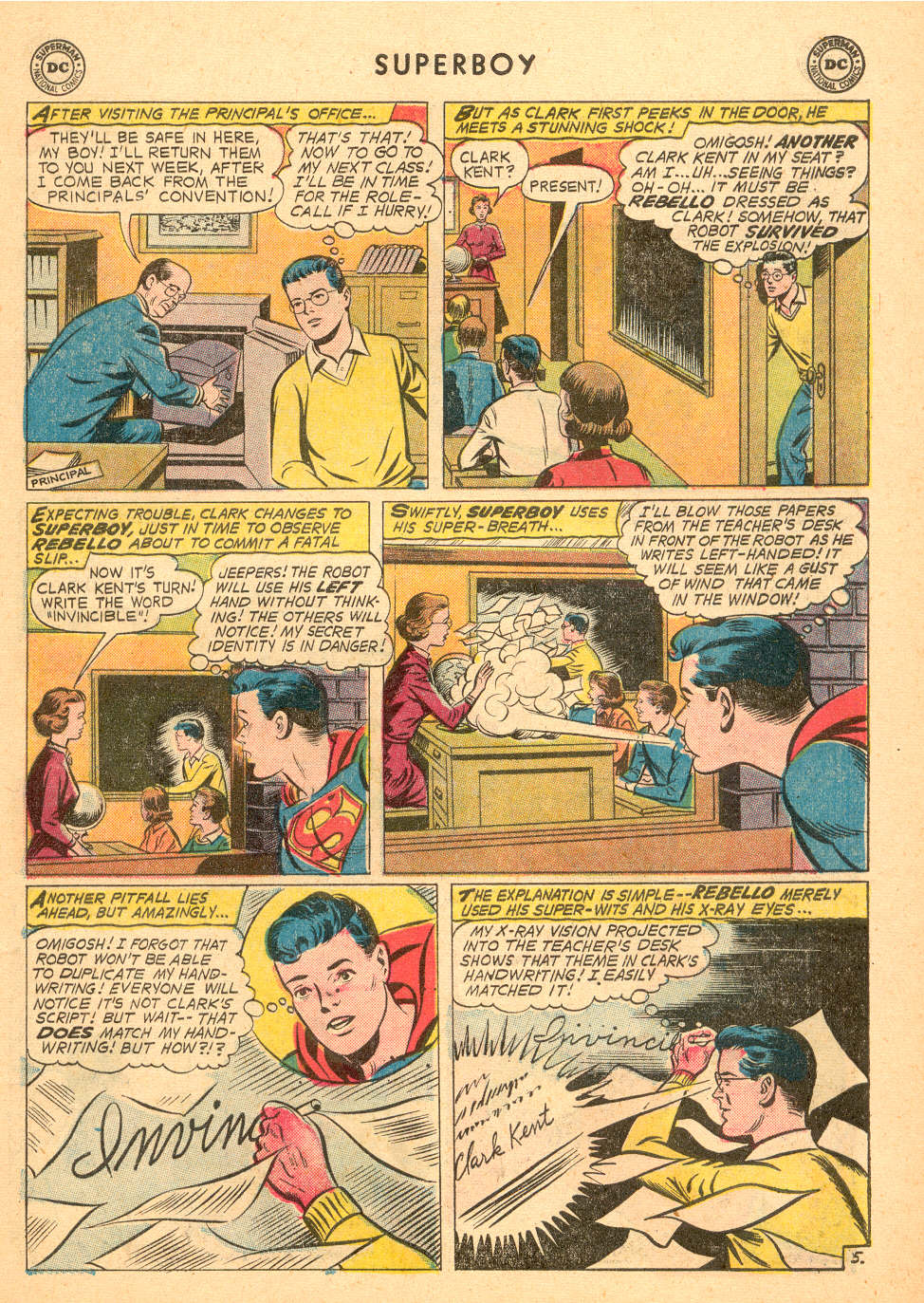Read online Superboy (1949) comic -  Issue #72 - 6