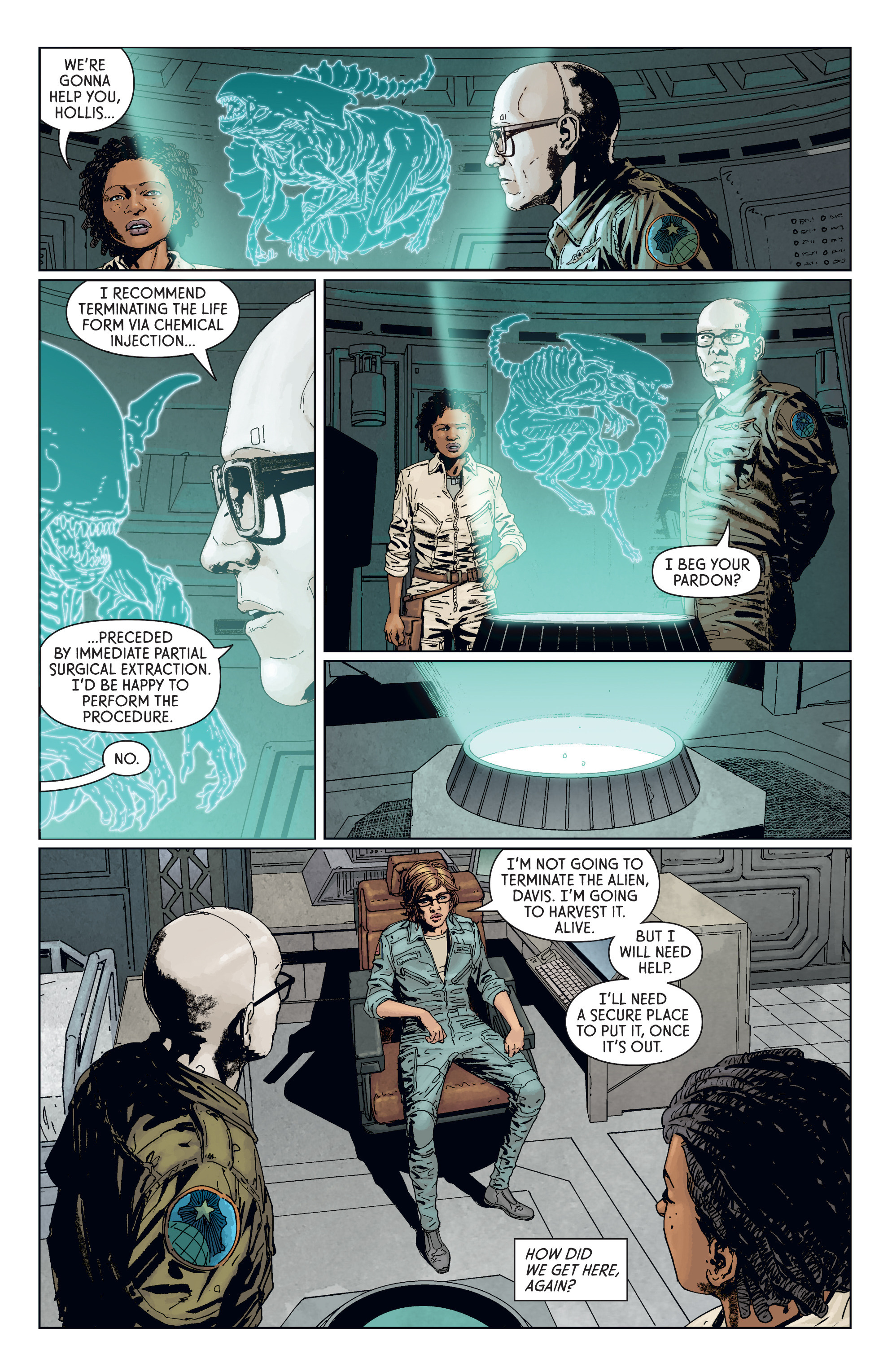 Read online Aliens: Defiance comic -  Issue #7 - 6