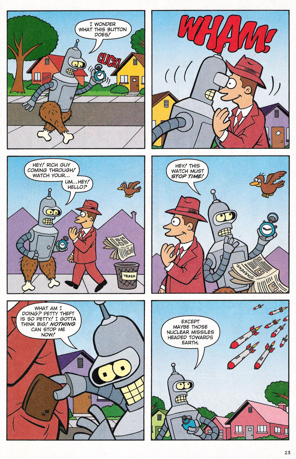 Read online Futurama Comics comic -  Issue #28 - 19