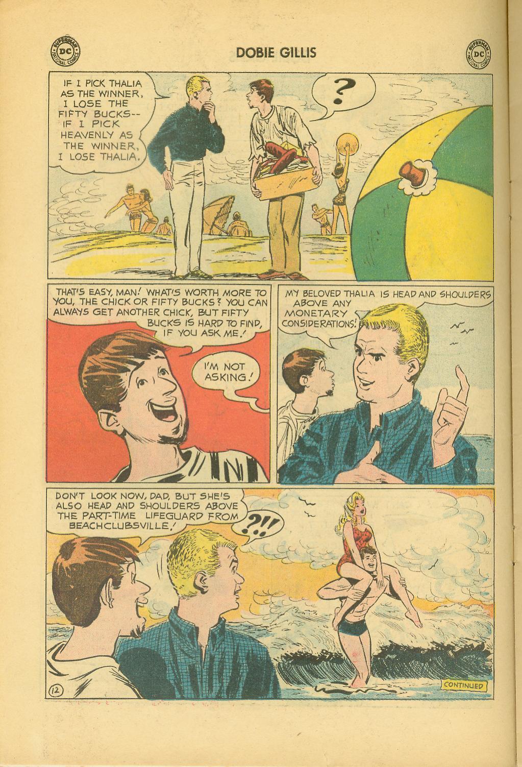 Read online Many Loves of Dobie Gillis comic -  Issue #3 - 14