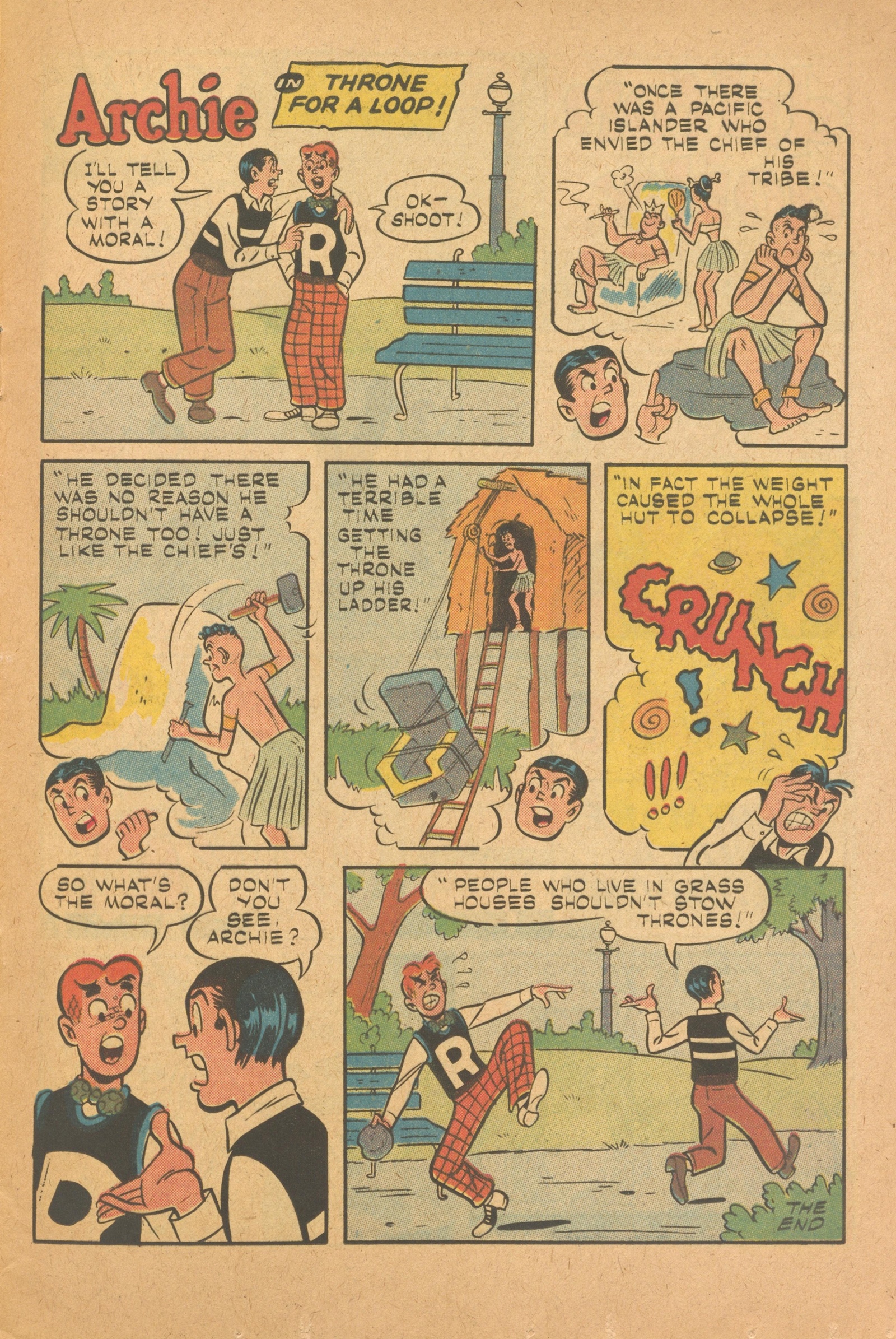 Read online Archie's Joke Book Magazine comic -  Issue #52 - 17