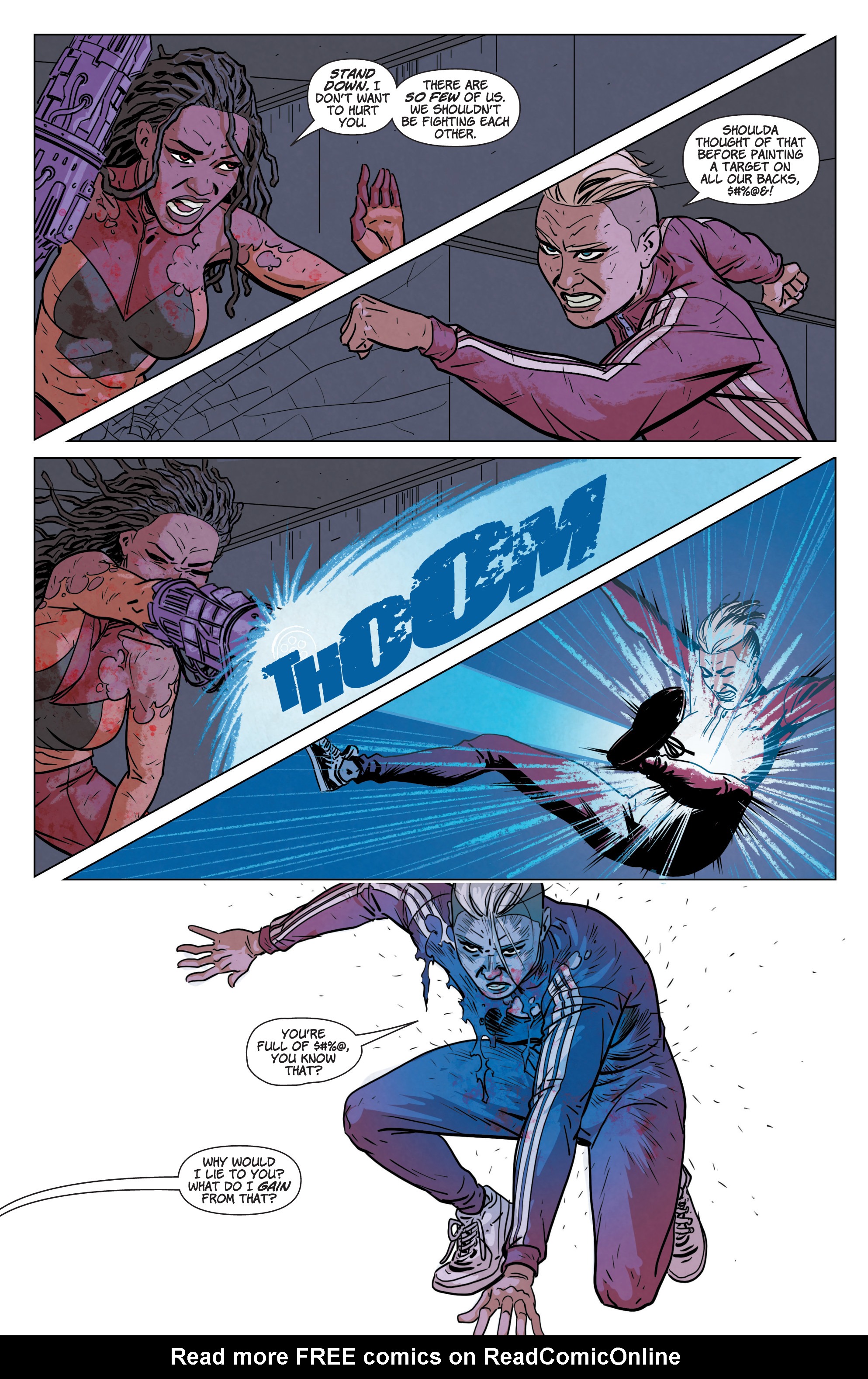 Read online Livewire comic -  Issue #8 - 9