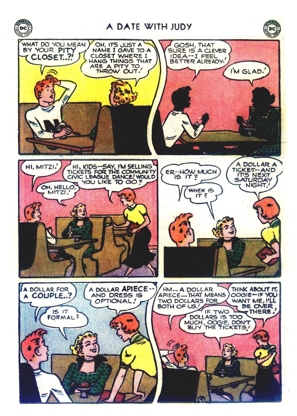 Read online A Date with Judy comic -  Issue #38 - 29