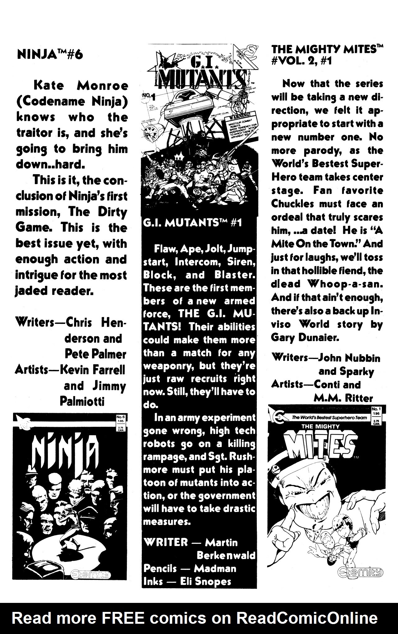 Read online The Mighty Mites (1987) comic -  Issue #1 - 18