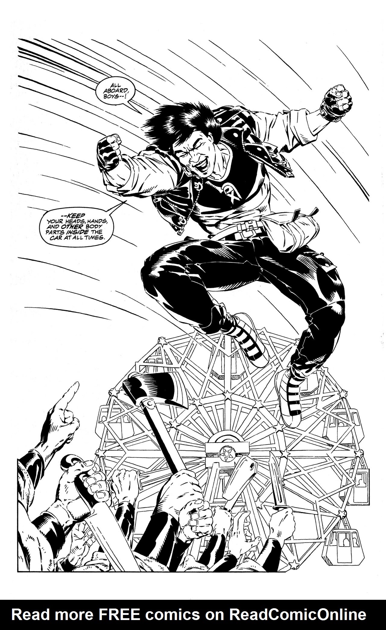 Read online Jackie Chan's Spartan X: Hell Bent Hero For Hire comic -  Issue #1 - 3