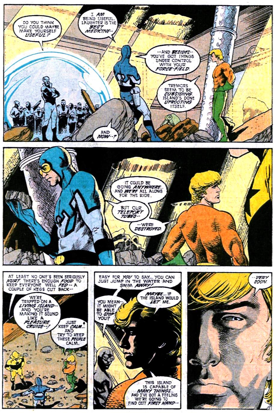 Read online Justice League America comic -  Issue #34 - 22