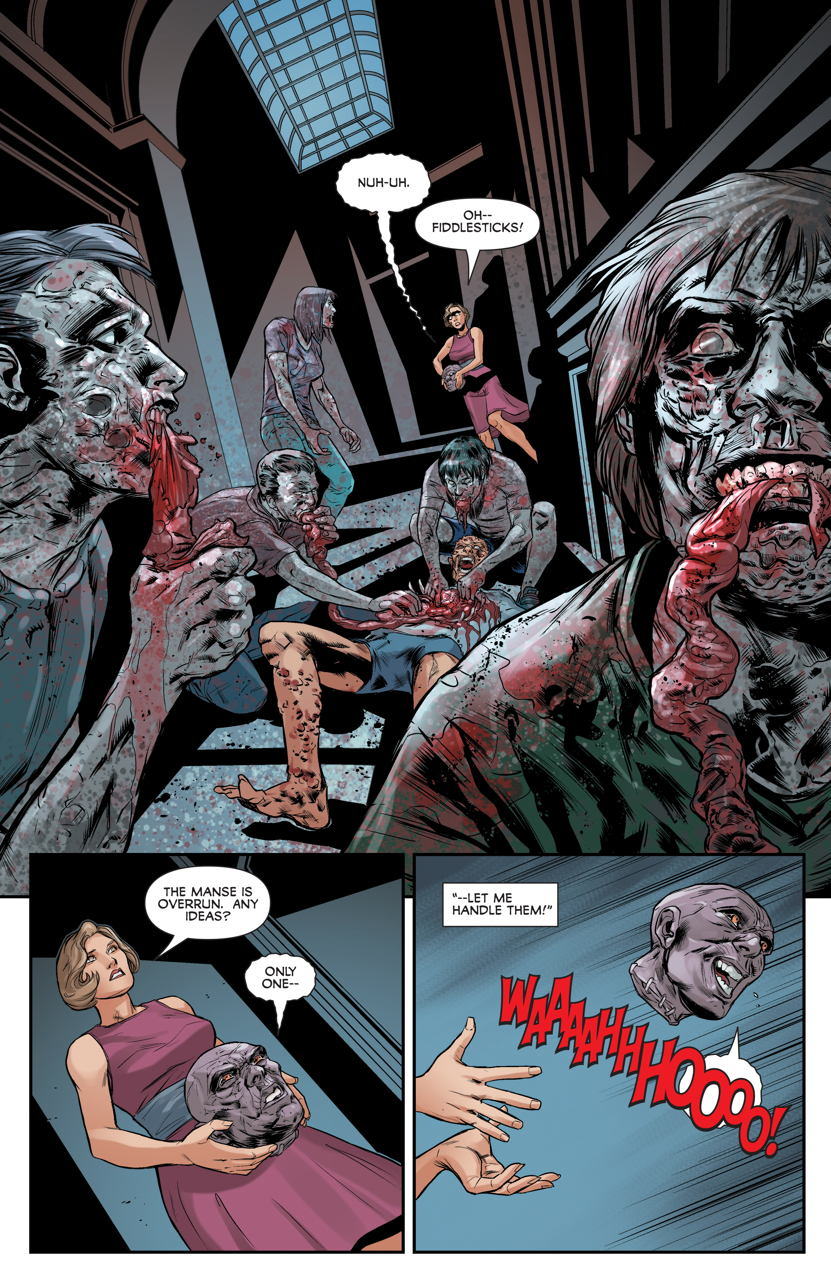 Read online Dean Koontz's Frankenstein: Storm Surge comic -  Issue #6 - 19