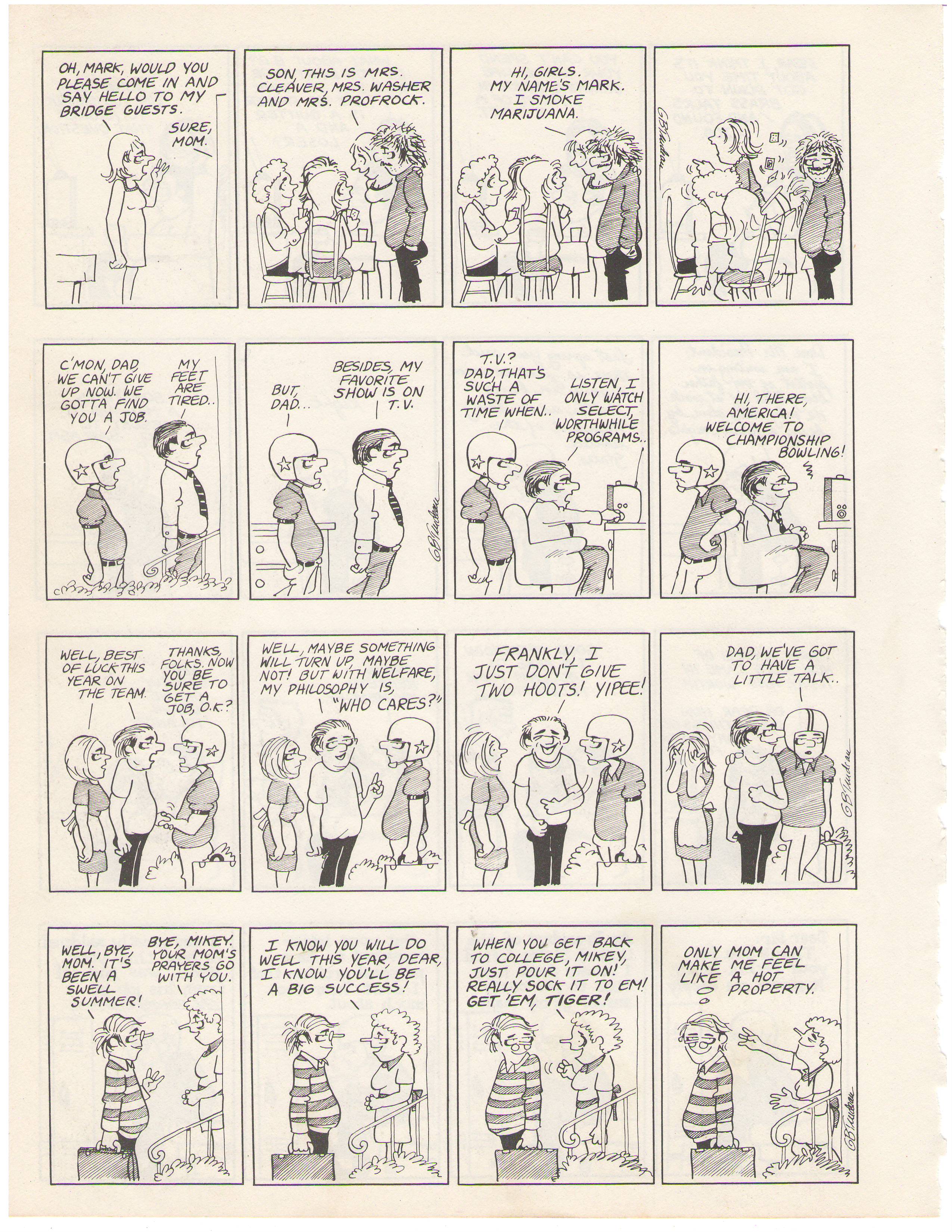 Read online The Doonesbury Chronicles comic -  Issue # TPB (Part 1) - 20