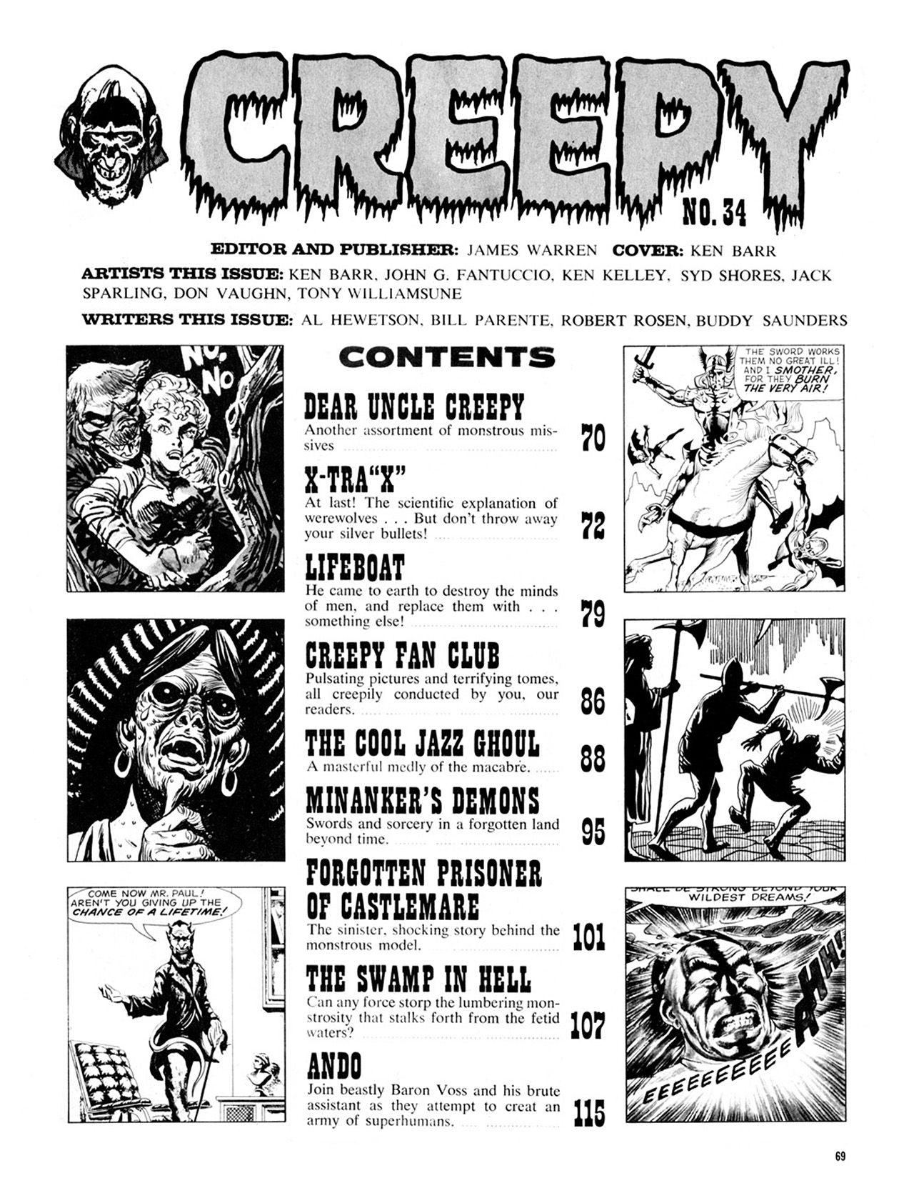 Read online Creepy Archives comic -  Issue # TPB 7 (Part 1) - 70
