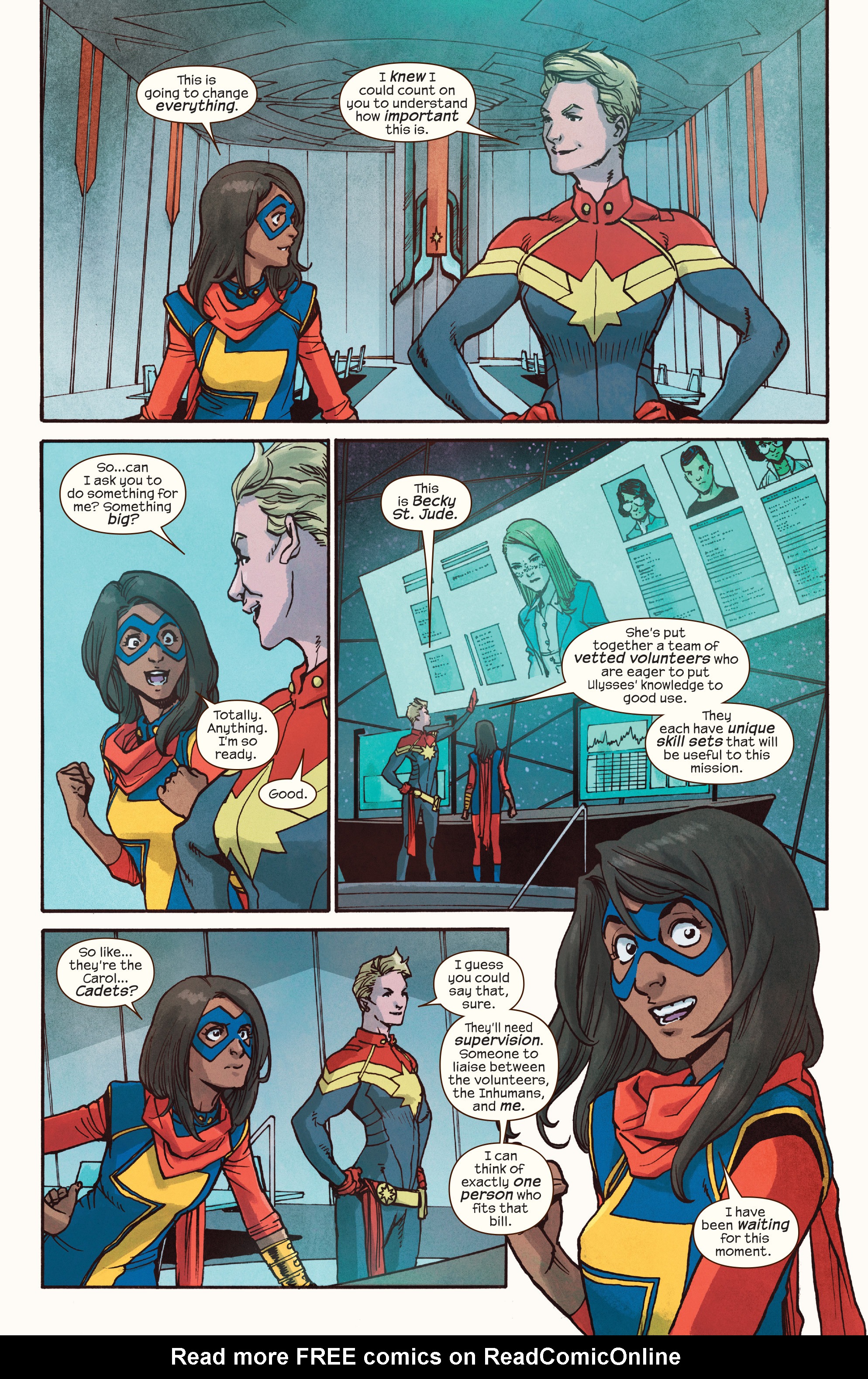 Read online Ms. Marvel (2016) comic -  Issue #8 - 9