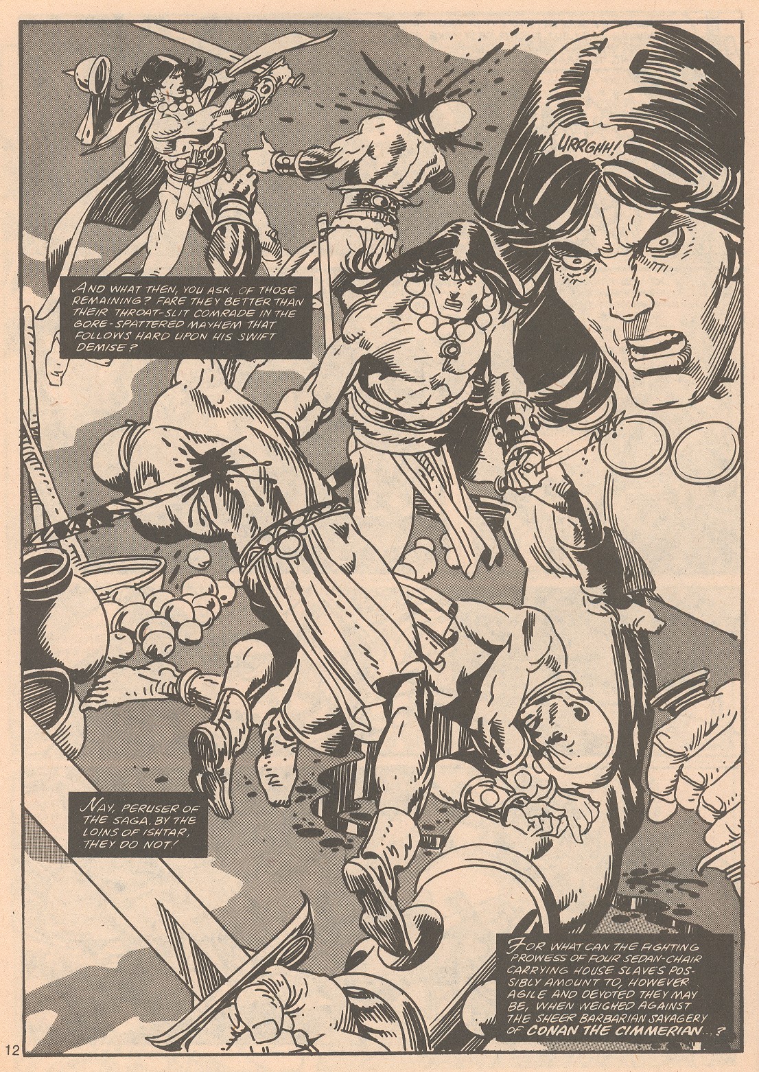 Read online The Savage Sword Of Conan comic -  Issue #65 - 12