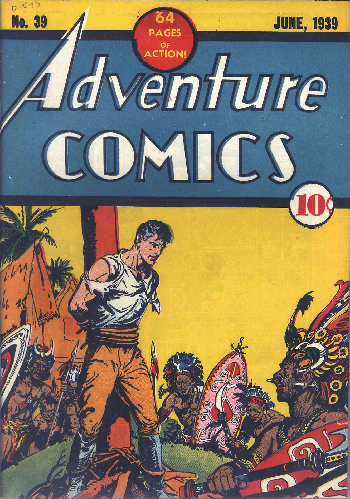 Adventure Comics (1938) 39 Page 1