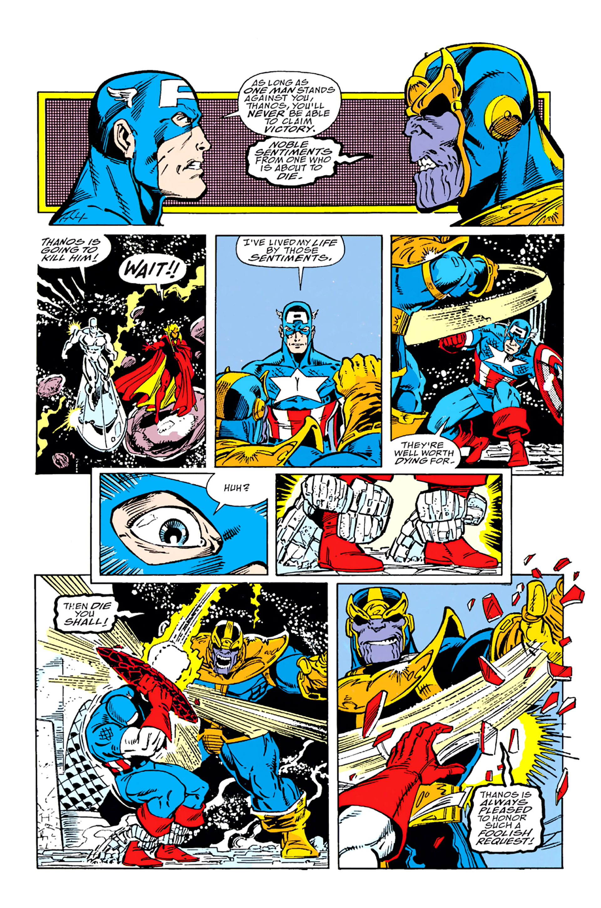 Read online Infinity Gauntlet (1991) comic Issue 4